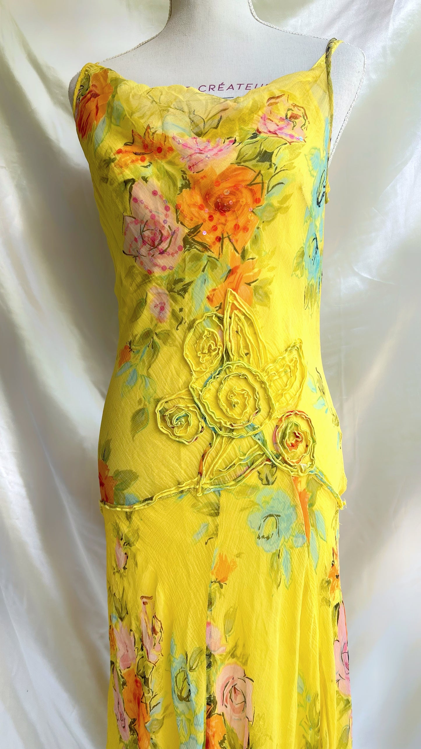 Sun Garden Derhy Embroidered Floral Dress
