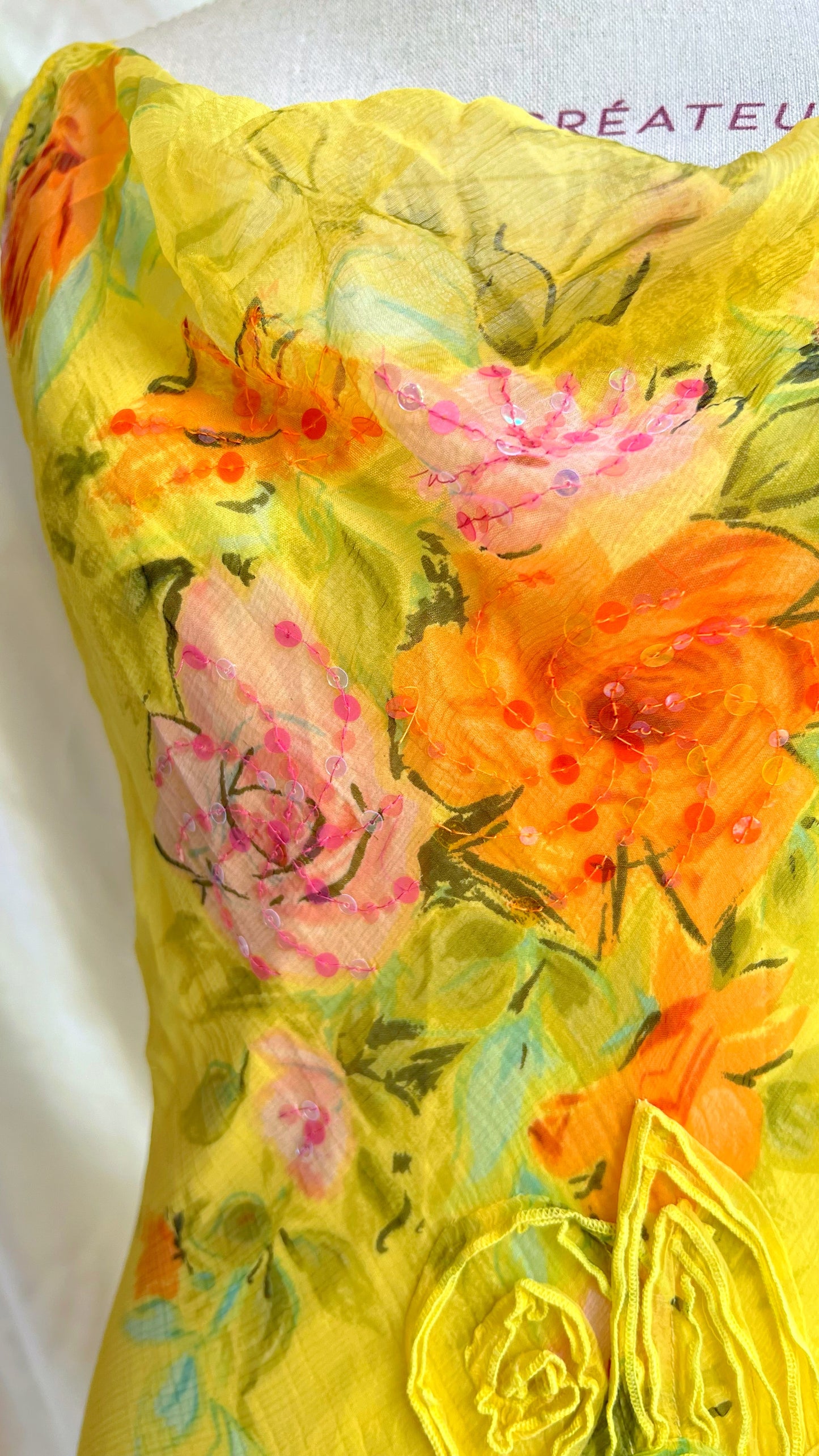 Sun Garden Derhy Embroidered Floral Dress