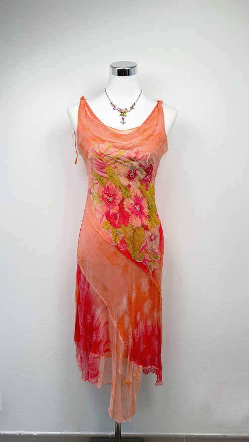 RARE Fire Lily Dress