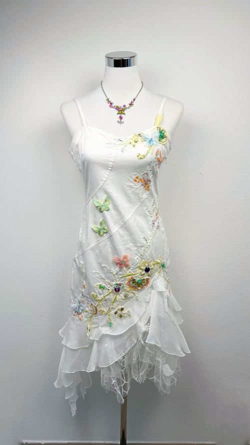 Butterfly Veil Dress