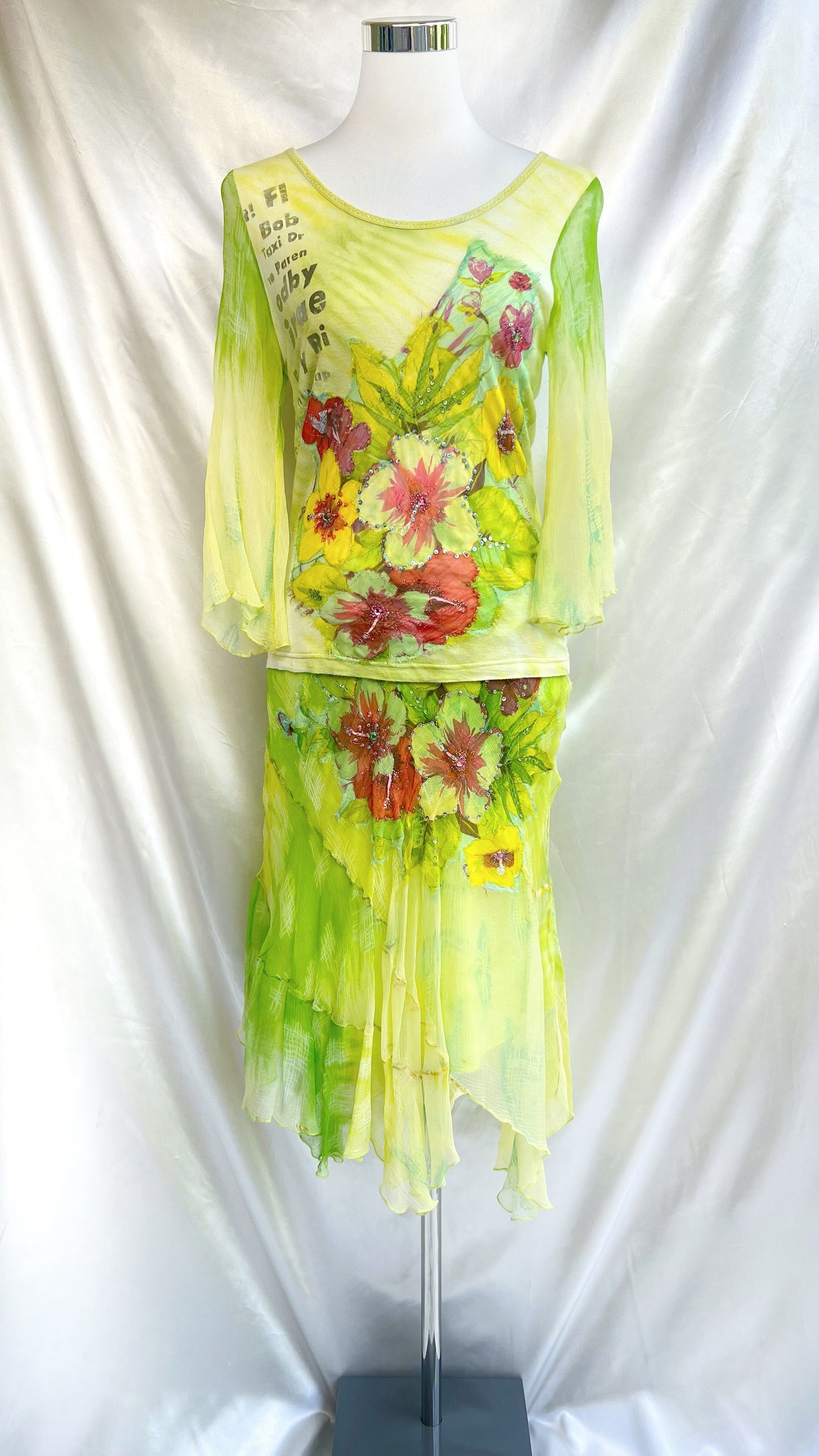 Tropical Bloom Set by Derhy