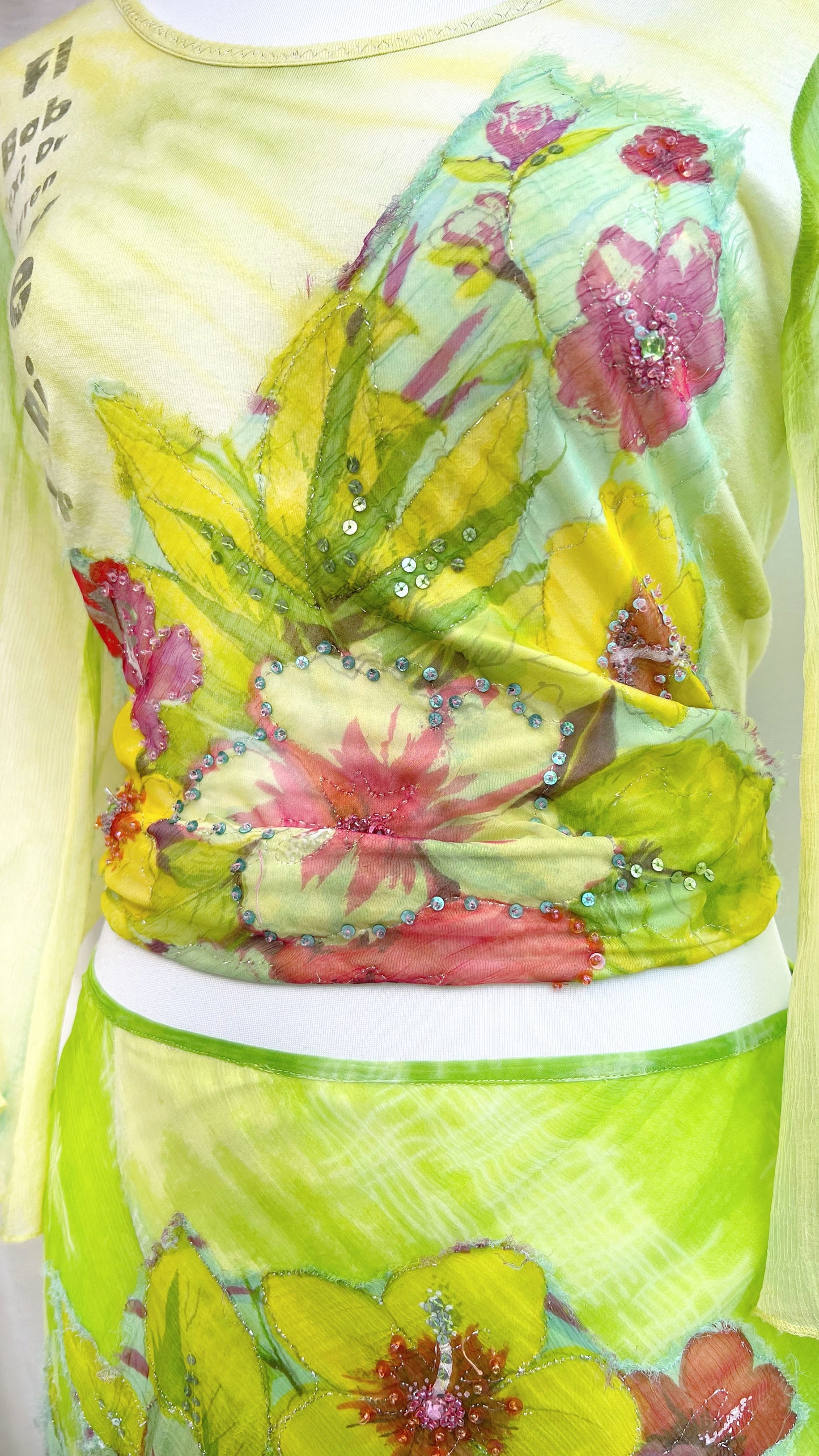 Tropical Bloom Set by Derhy