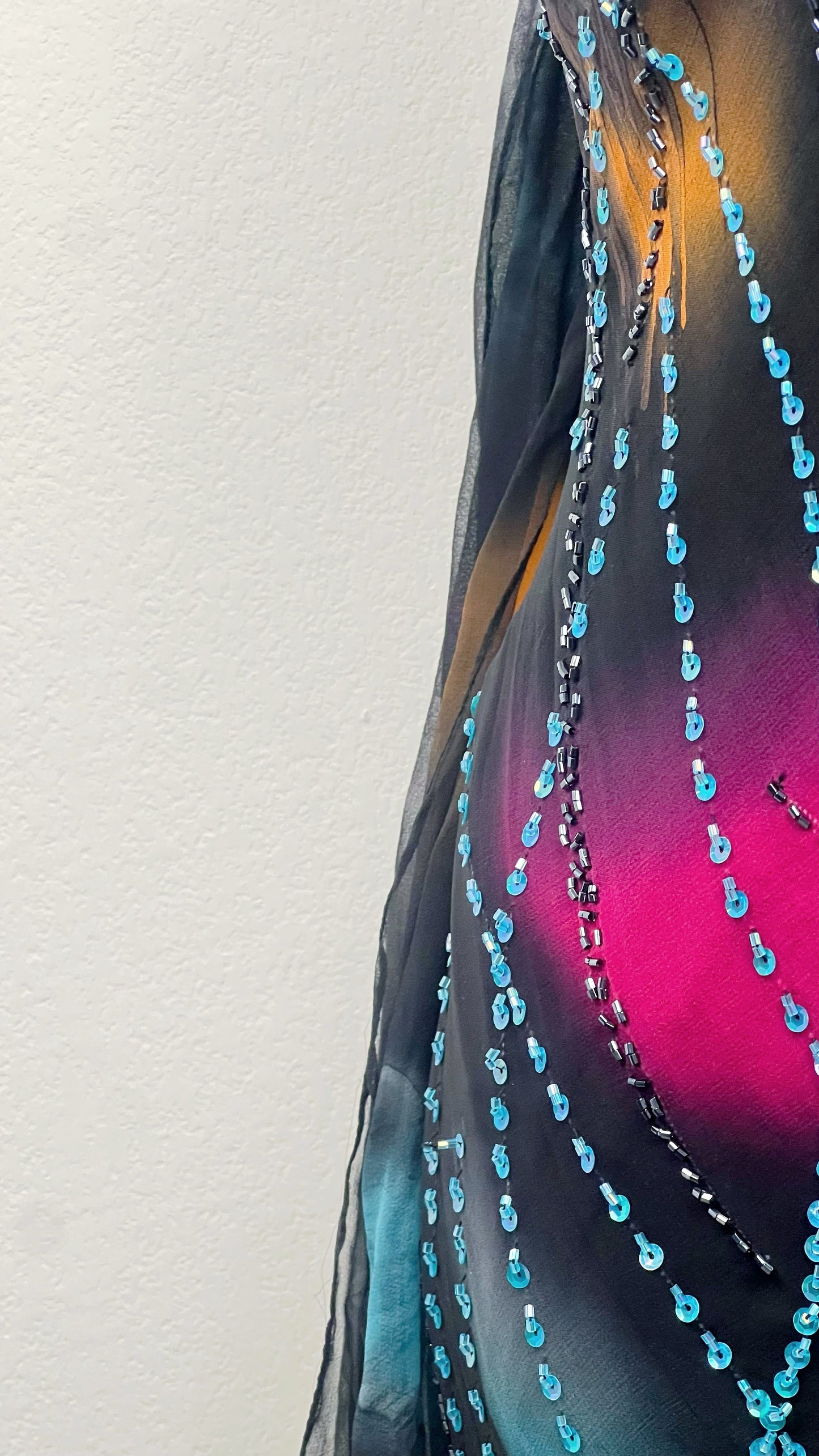 The Aurora Veil Siren Gown