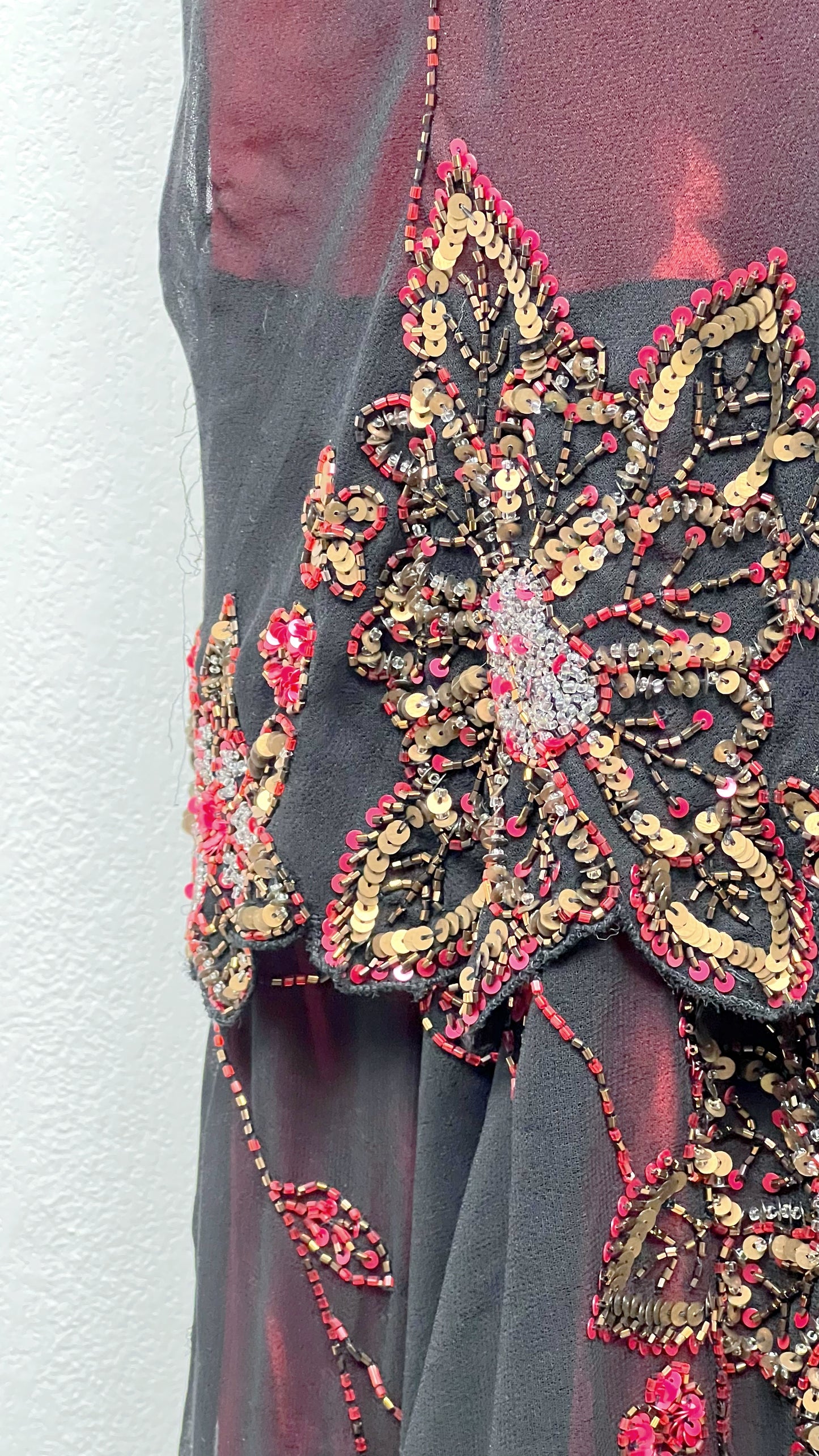 Crimson Enchantress Dress