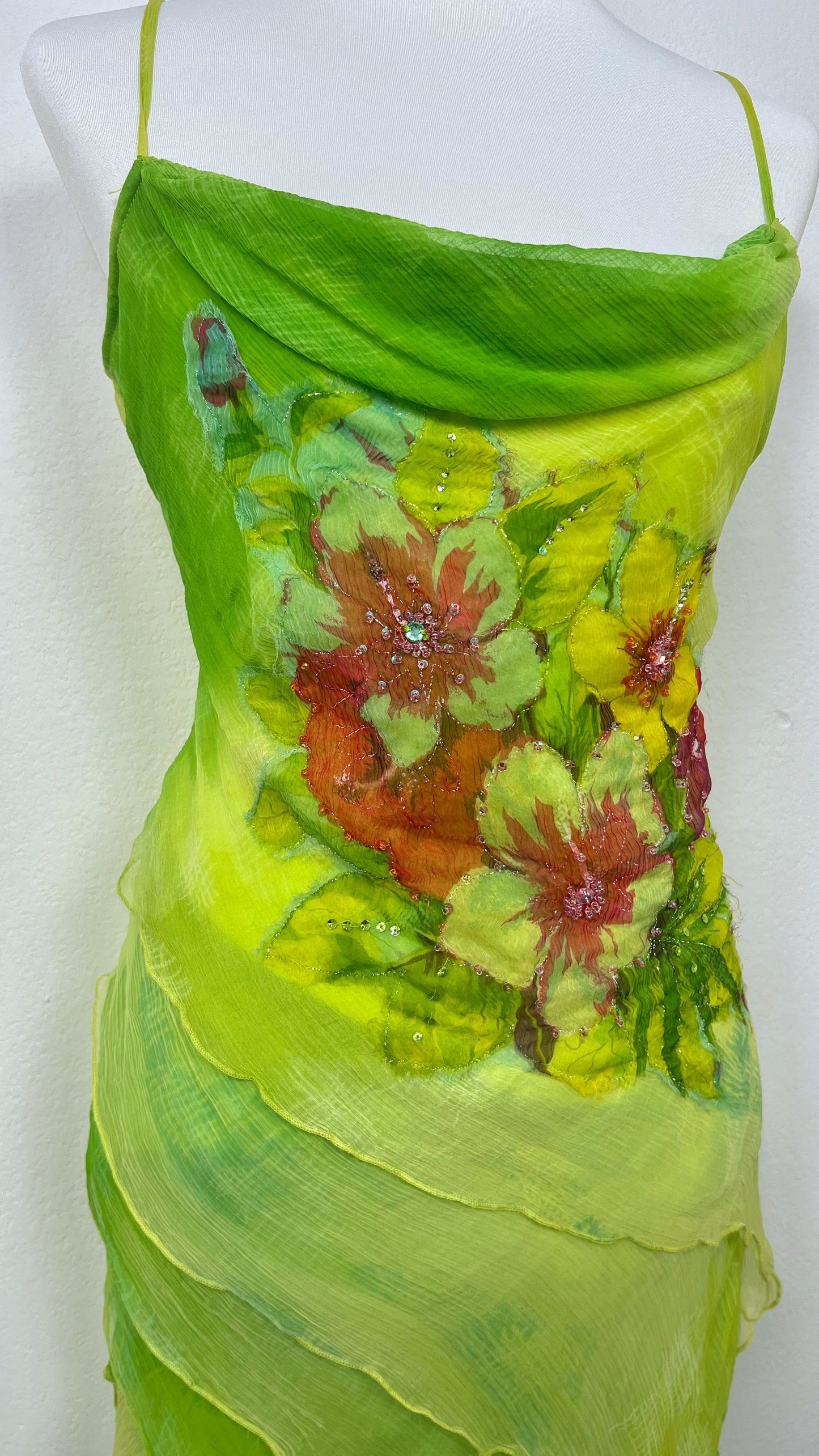 Watercolor Derhy Dress