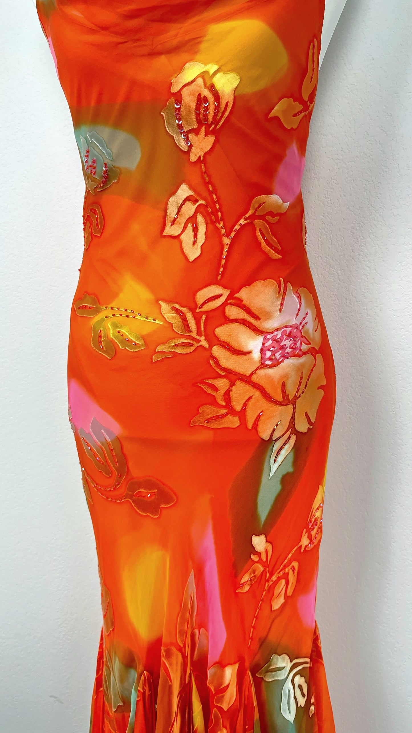 Sunset Bloom Gown