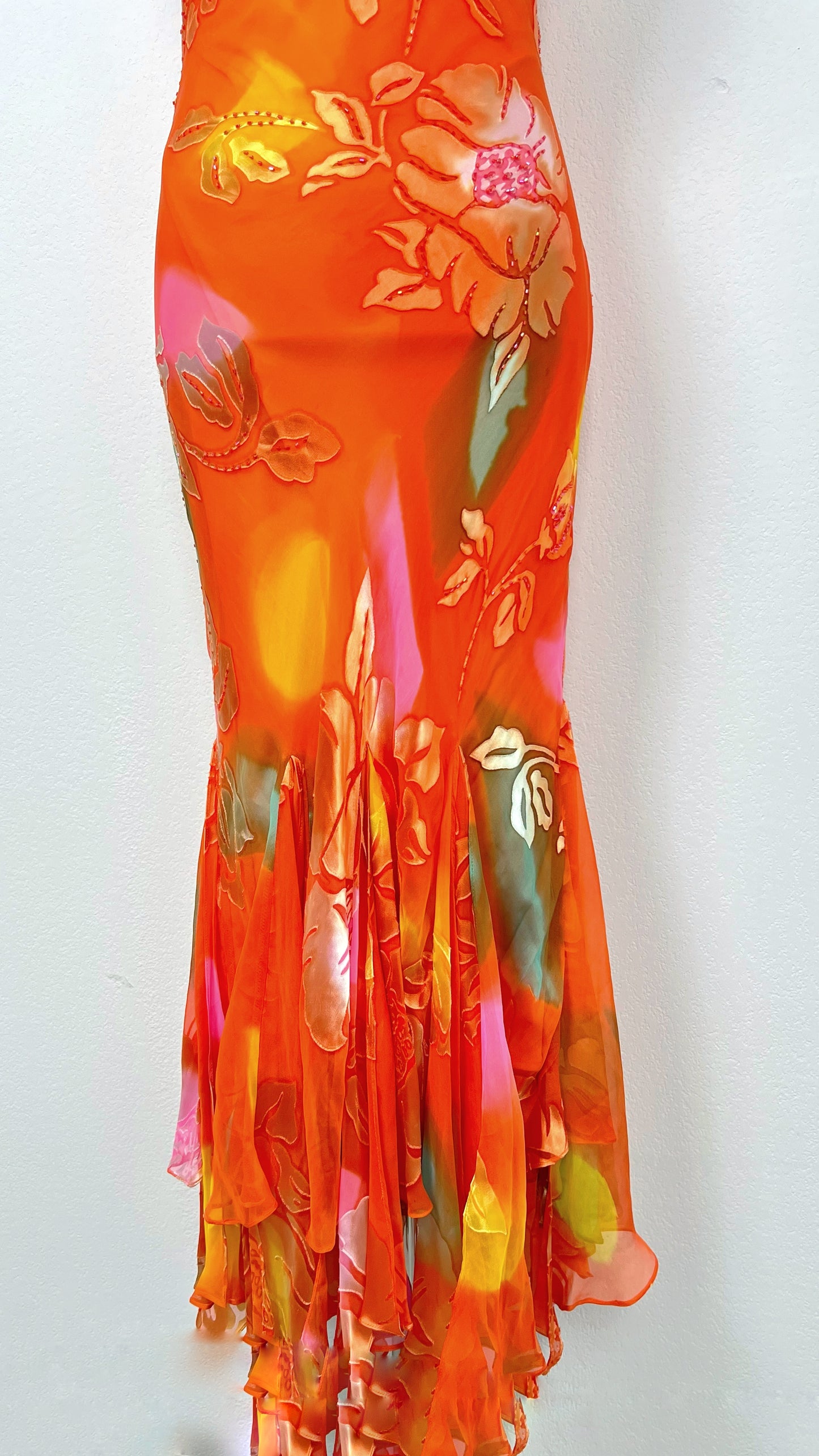 Sunset Bloom Gown