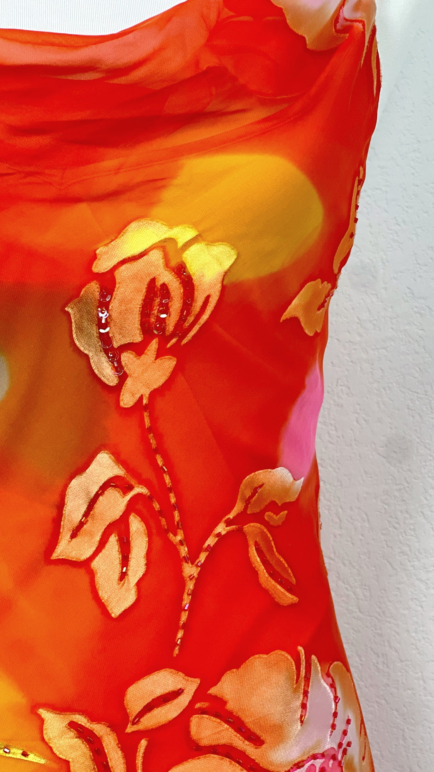 Sunset Bloom Gown