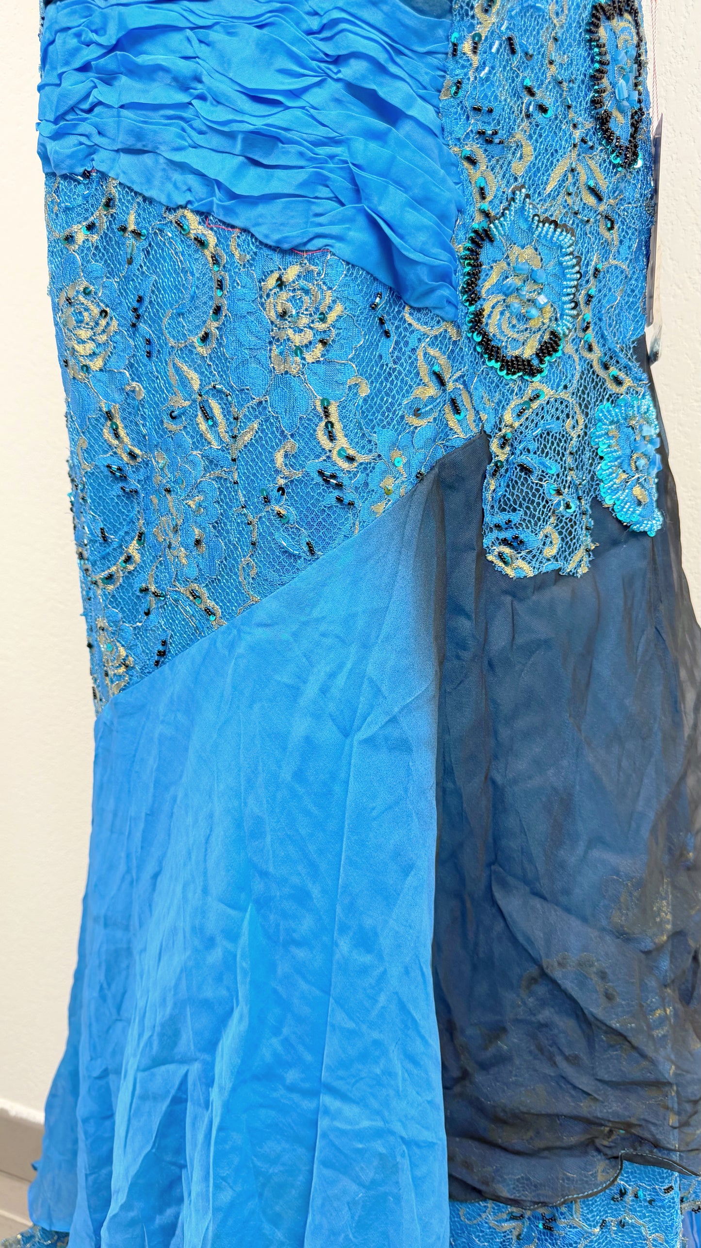 Sapphire Tide Gown