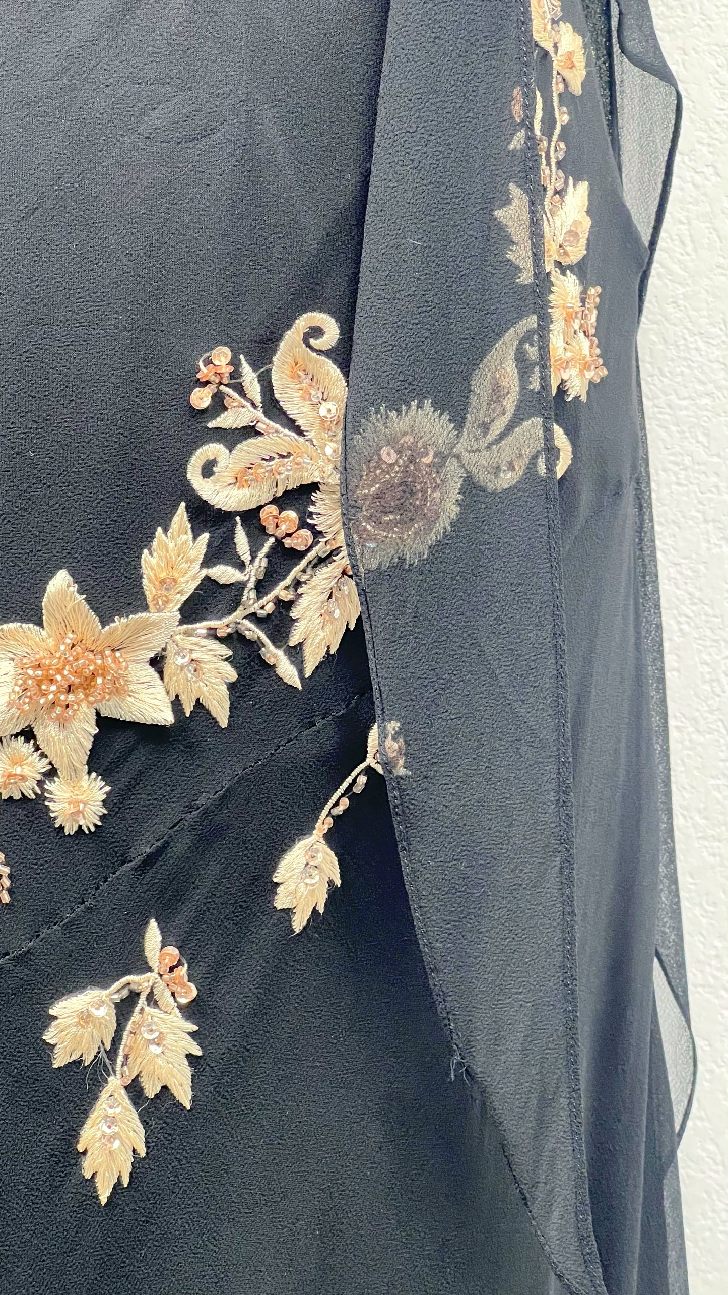 RARE Designer Midnight Garden Dress