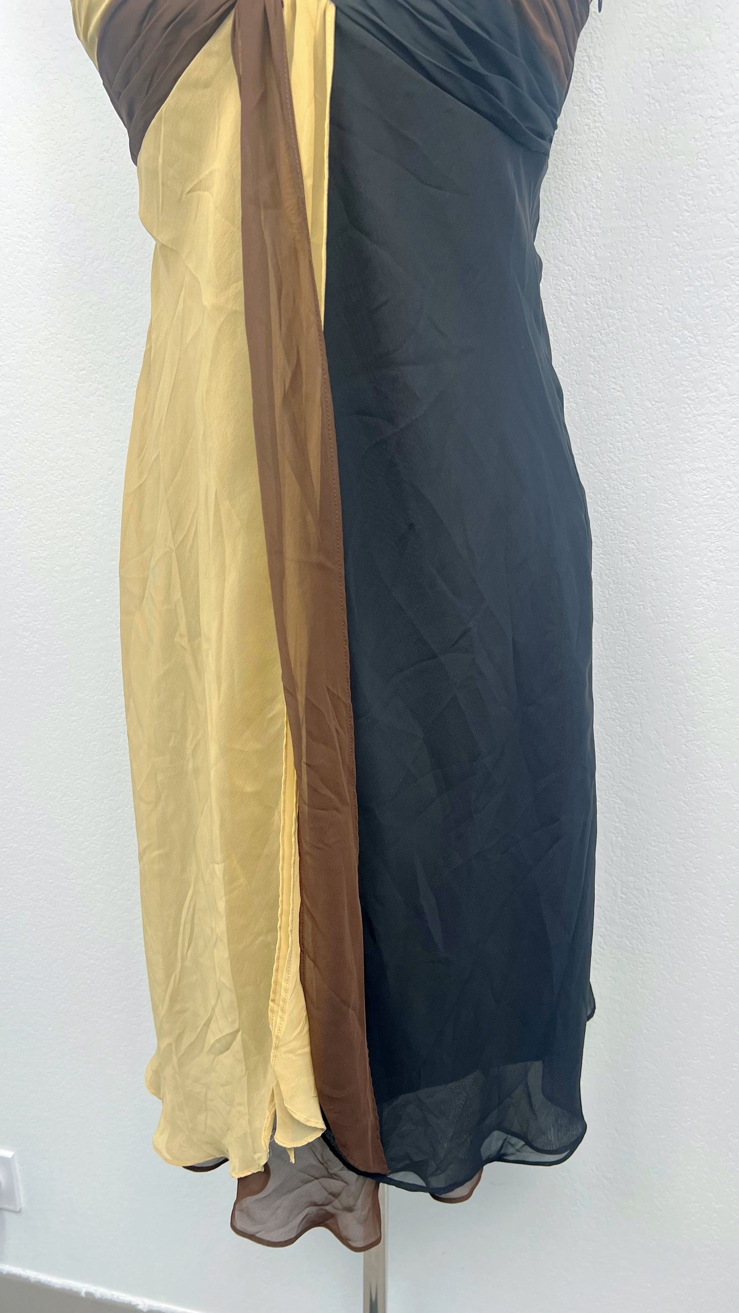 Chocolate Halter Dress