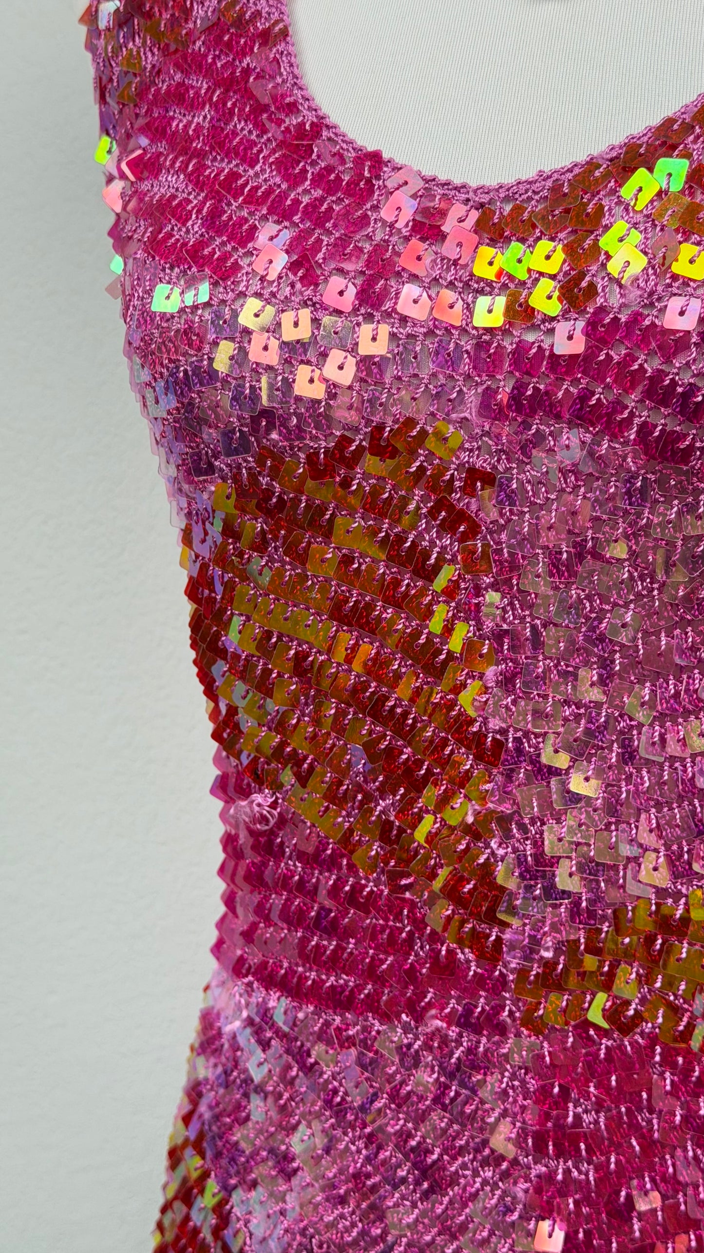 Pink Supernova Sequin Top