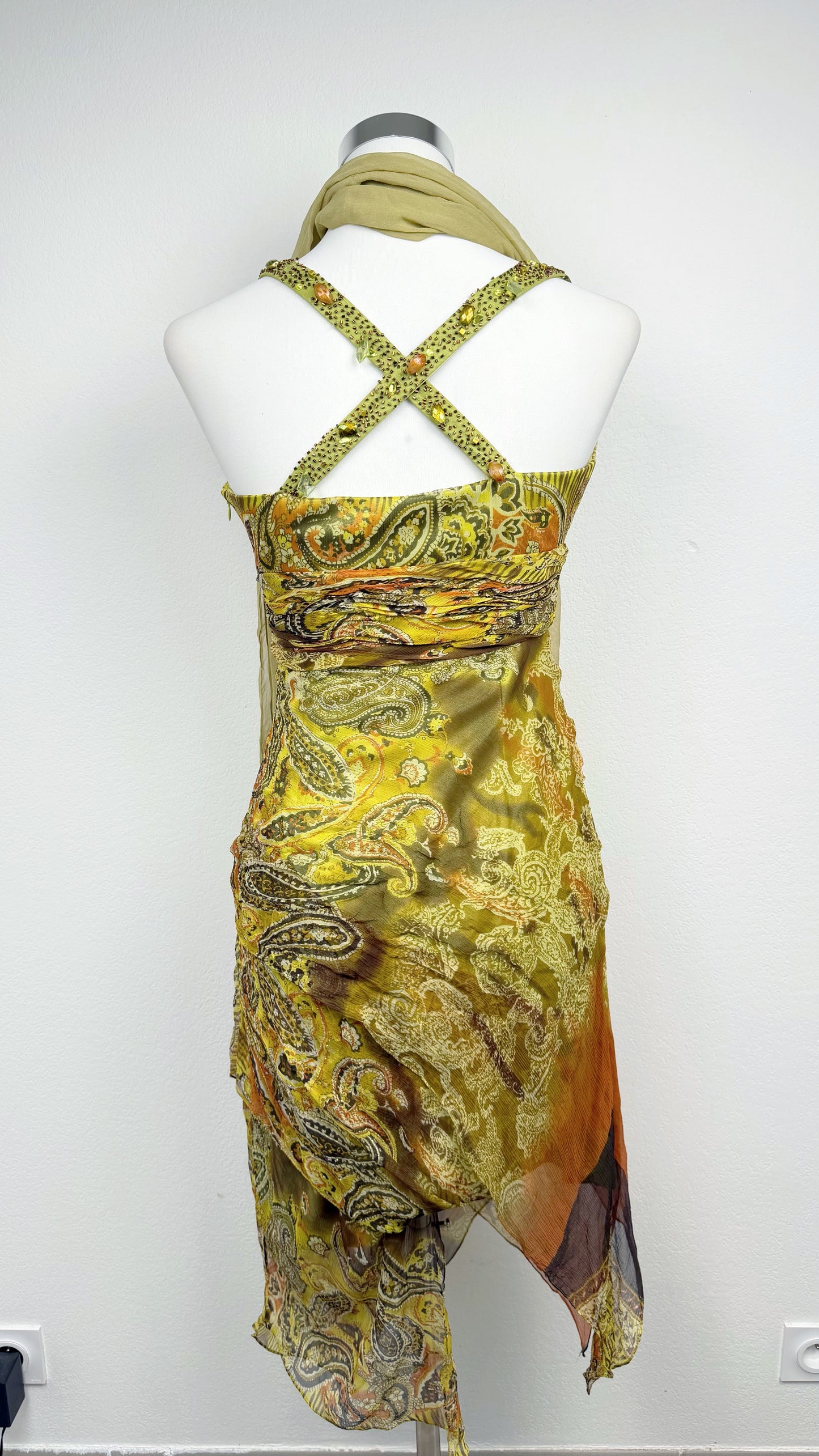 Forest Nymph Silk Dress