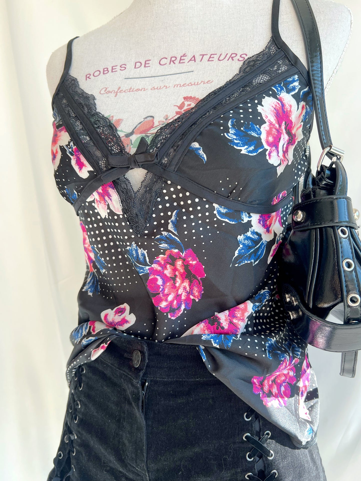"Midnight Bloom" Cami