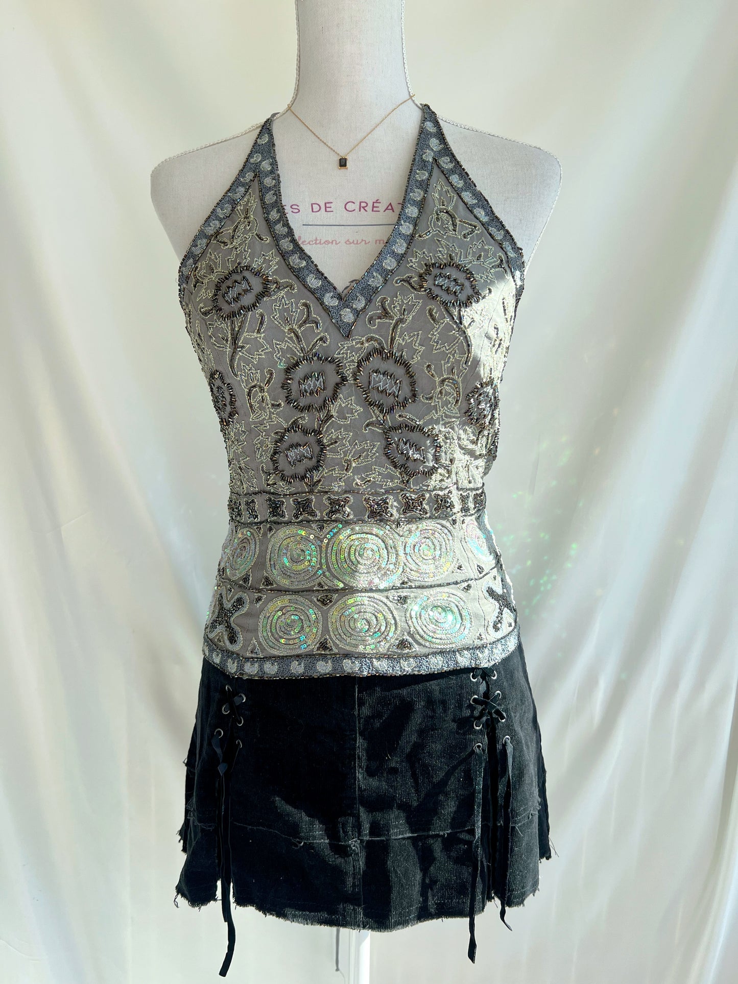 Aftershock 100% Silk Corset