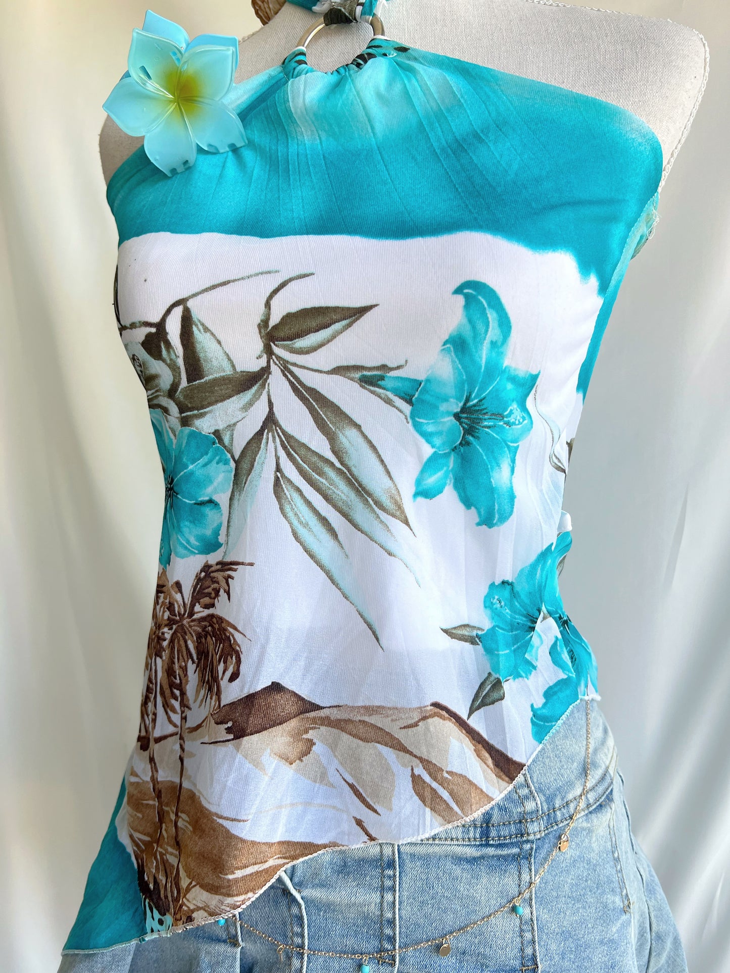 "Tropical Mirage" Top