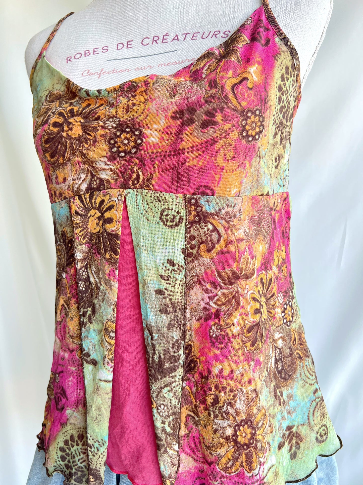 "Framboise Mousseuse" Top