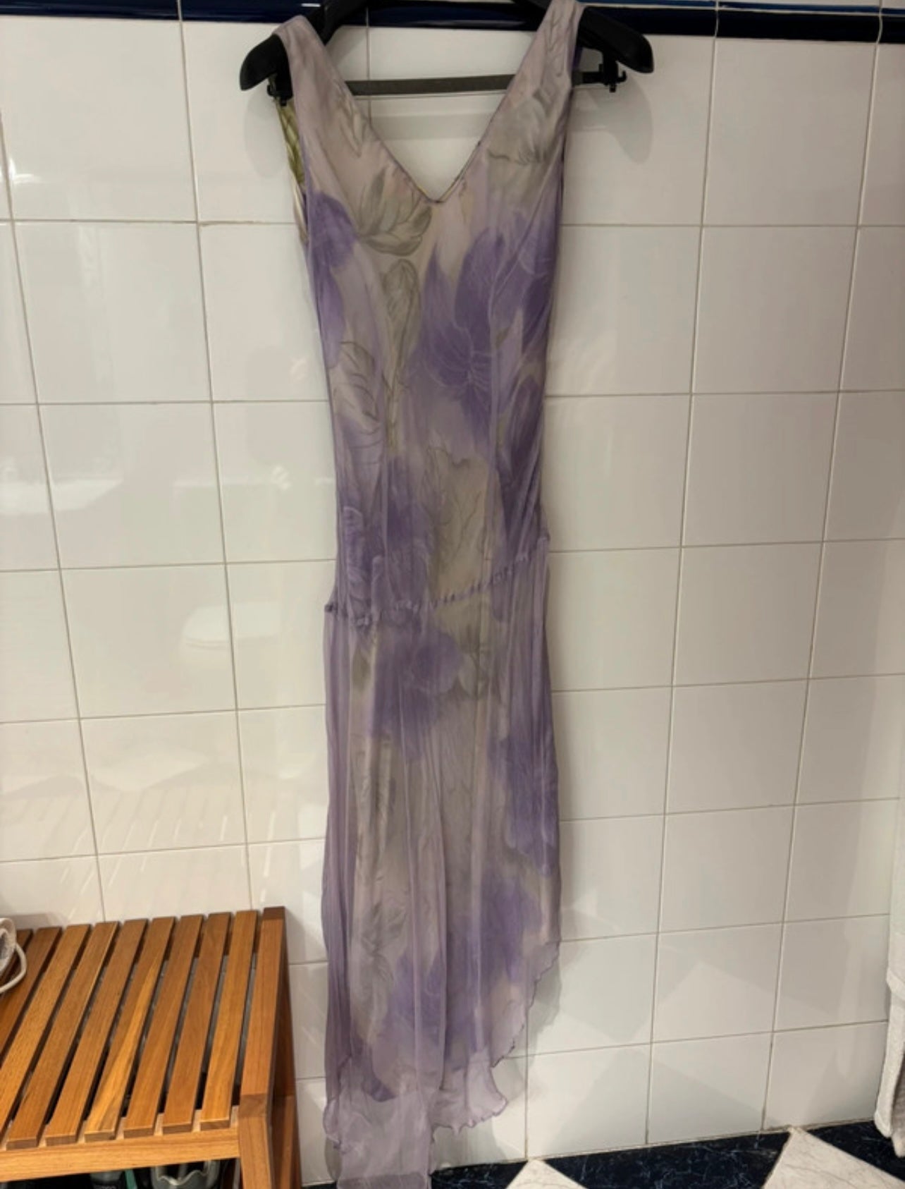 Derhy RARE Moonlit Orchid Gown
