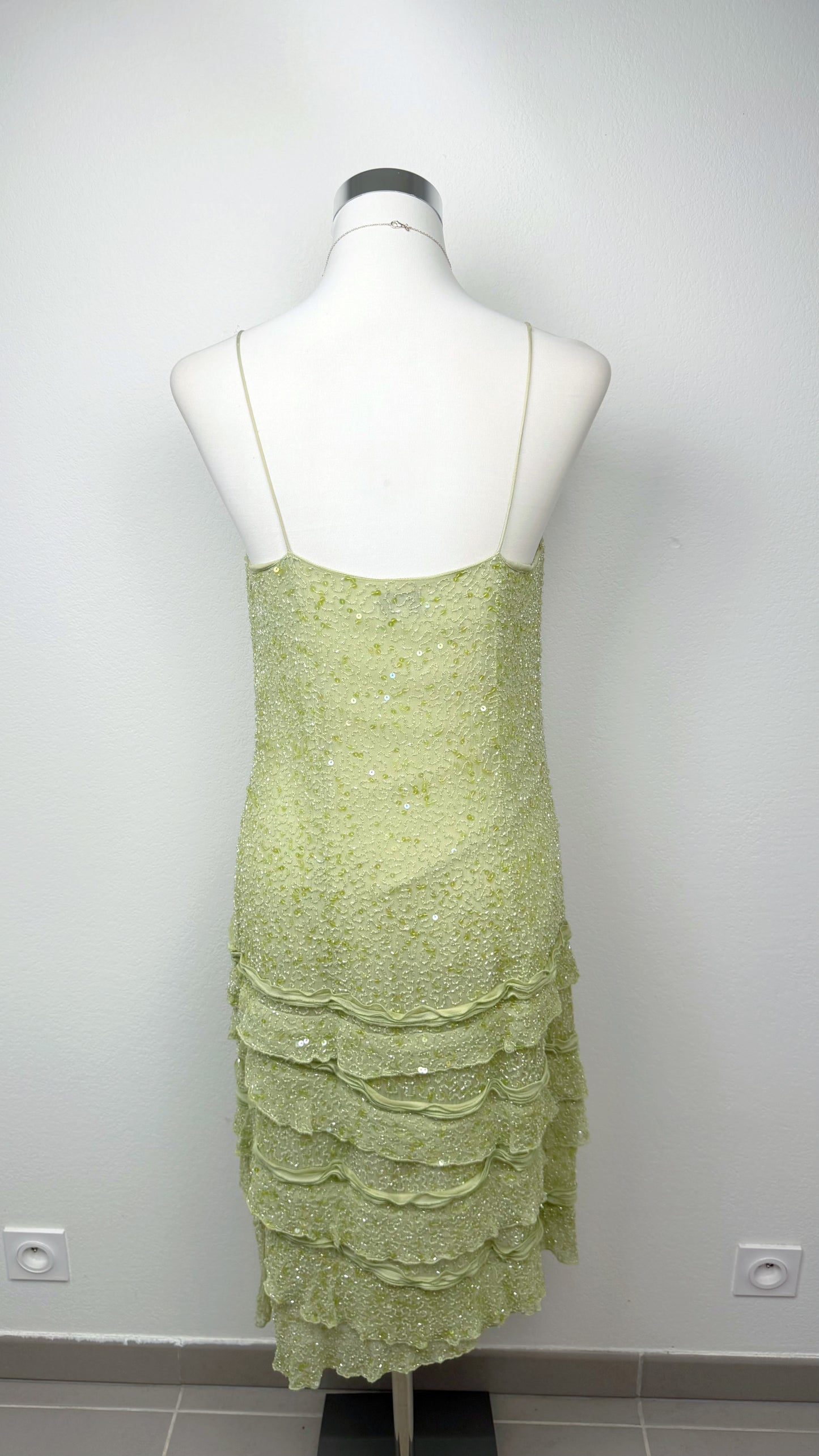 Elowen Dewdrop Silk Dress