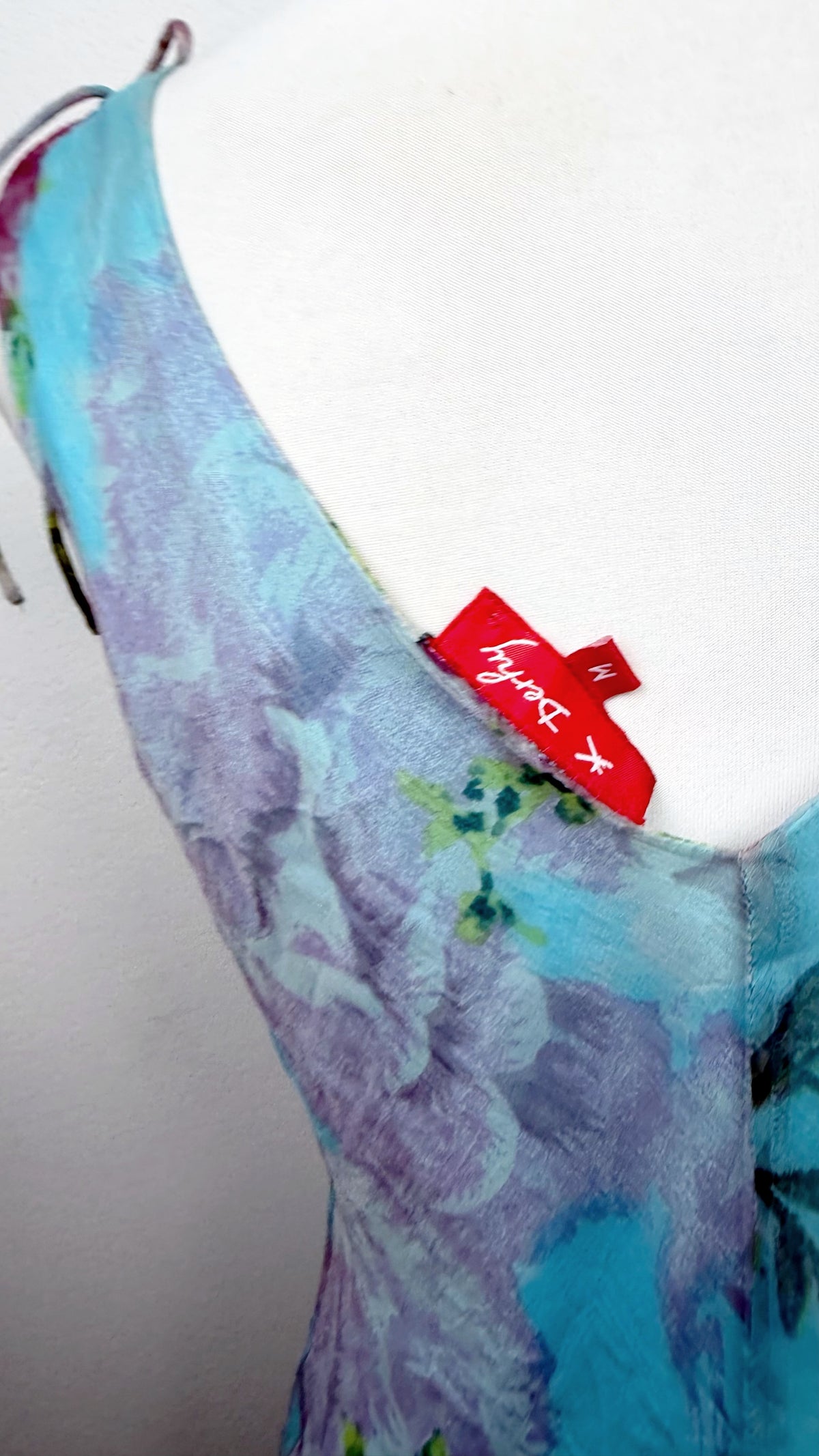Rare Derhy Bluebell Romance Dress & Cardigan Set