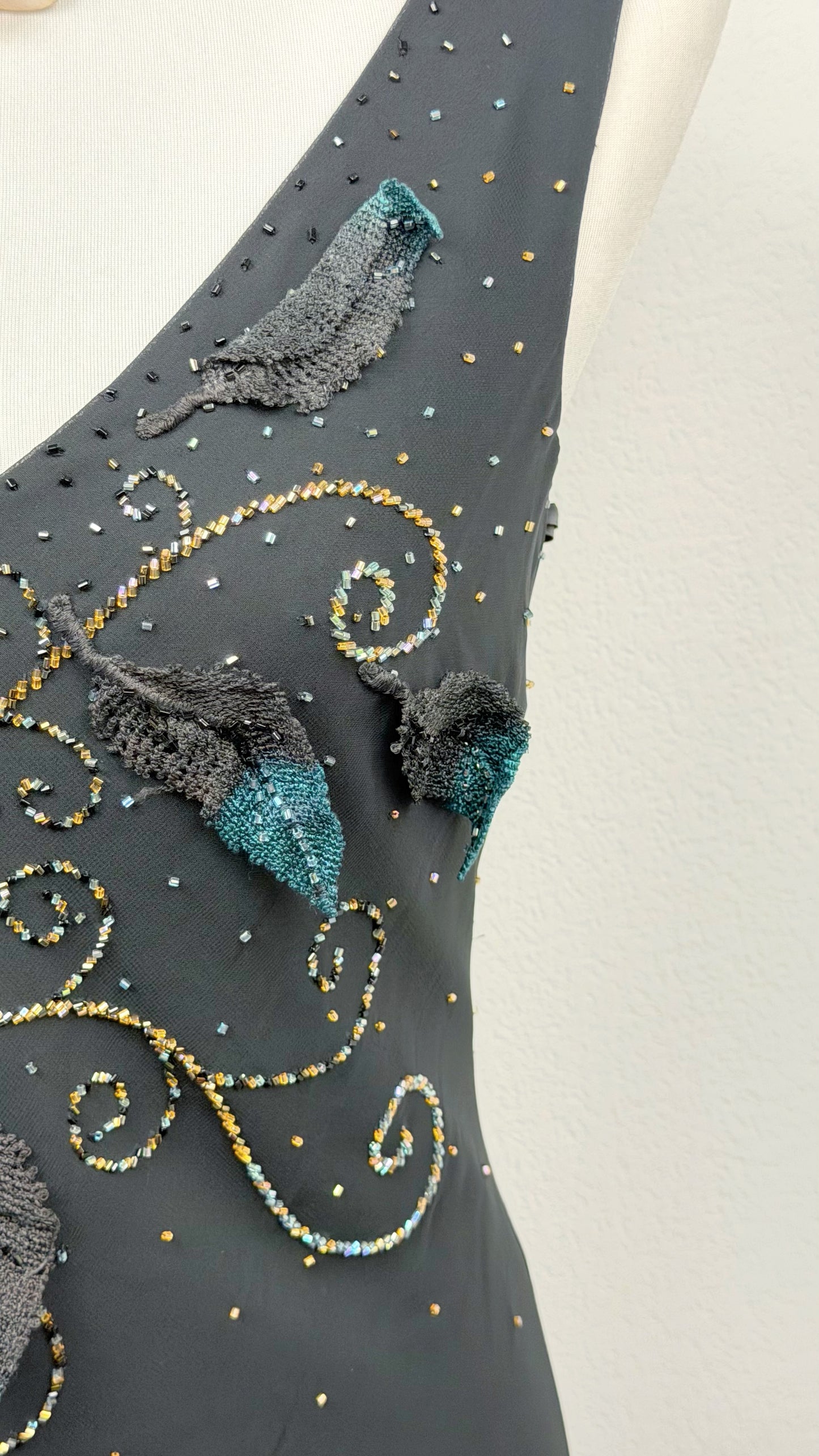 Midnight Fae Couture Gown