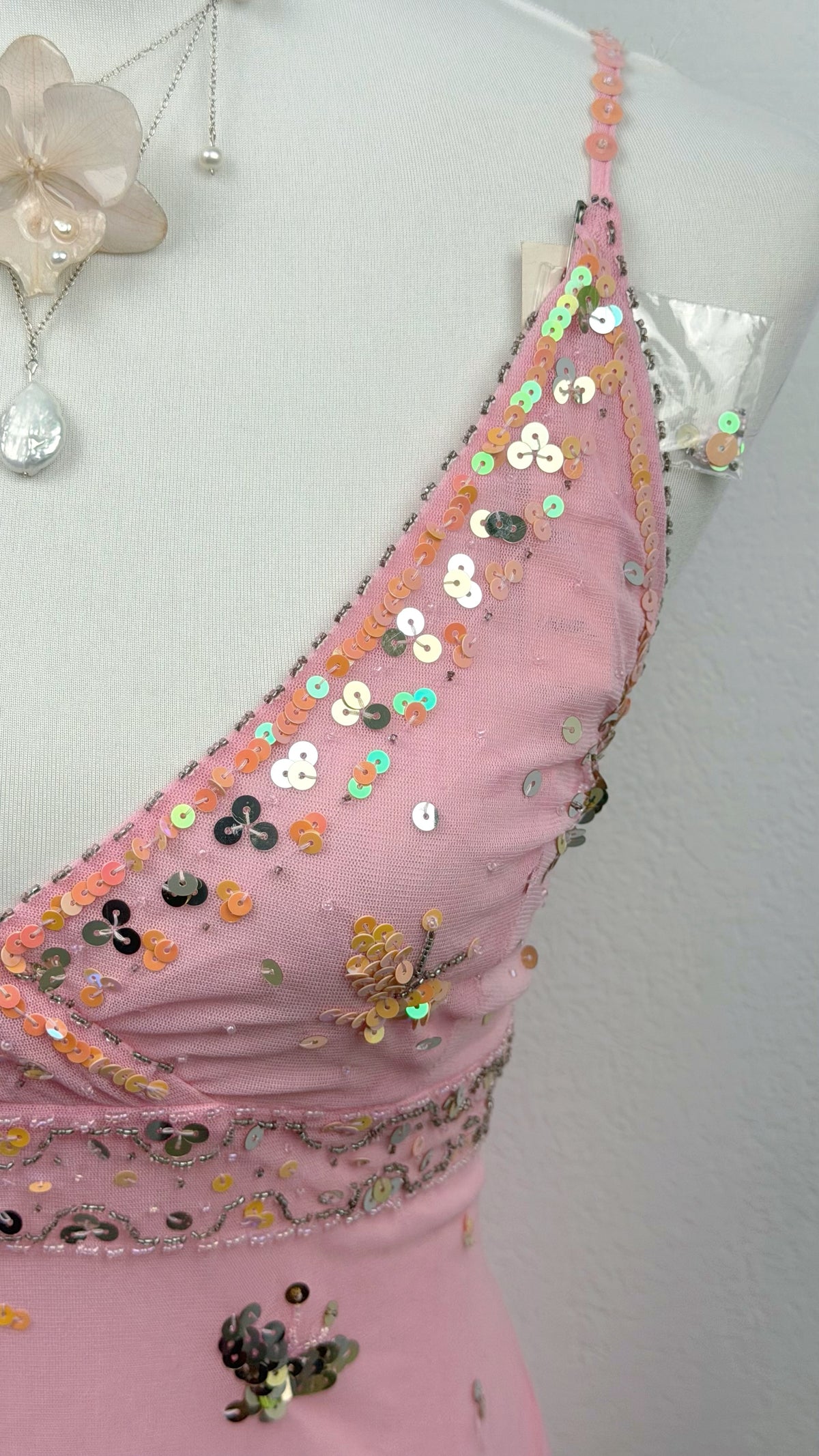 Pink Pixie Sequin Top