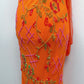 The Tangerine Fairy Silk Dress