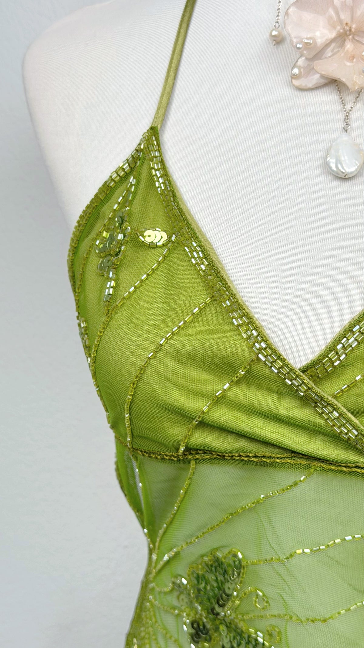 The Olive Butterfly Fairy Top