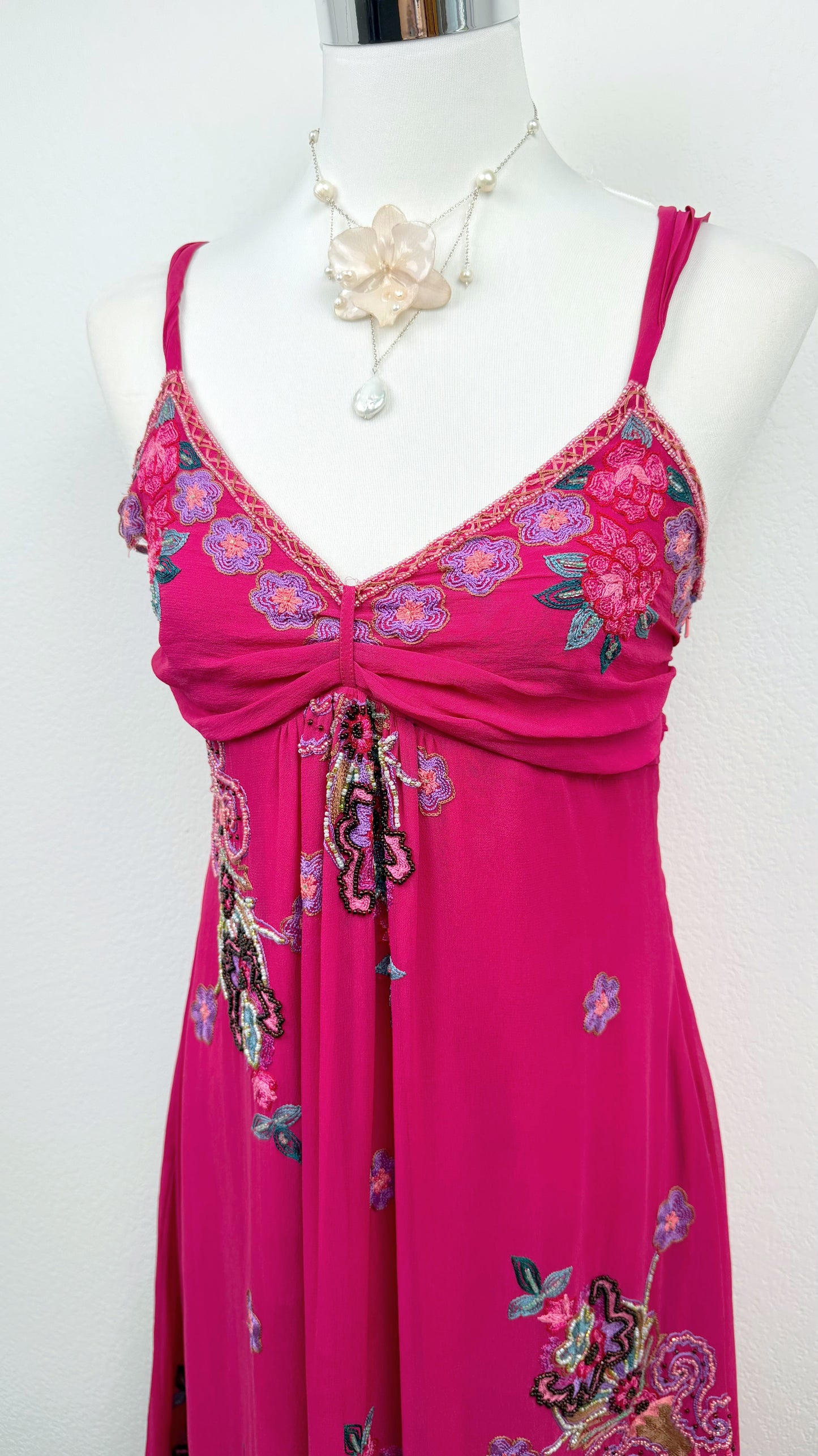 Aftershock Fuchsia Blossom Silk