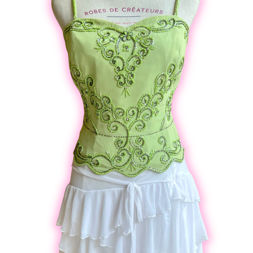 Lime Blossom Fairy Top