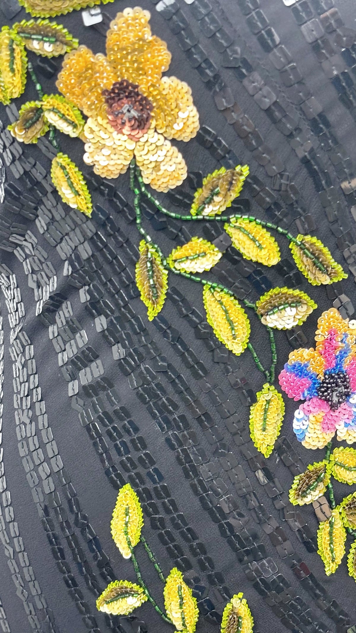 The Midnight Bloom Silk