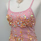 Derhy Peach Stardust Top