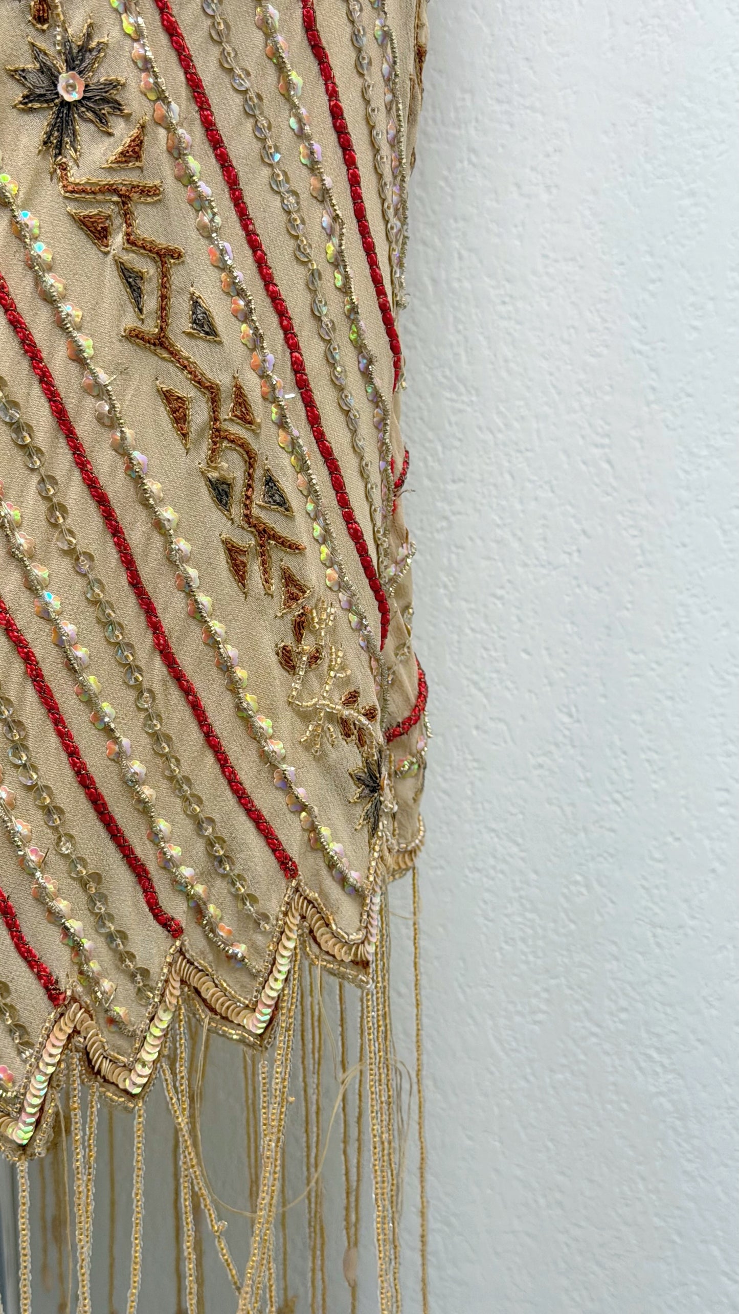 Aftershock Golden Gatsby Dress