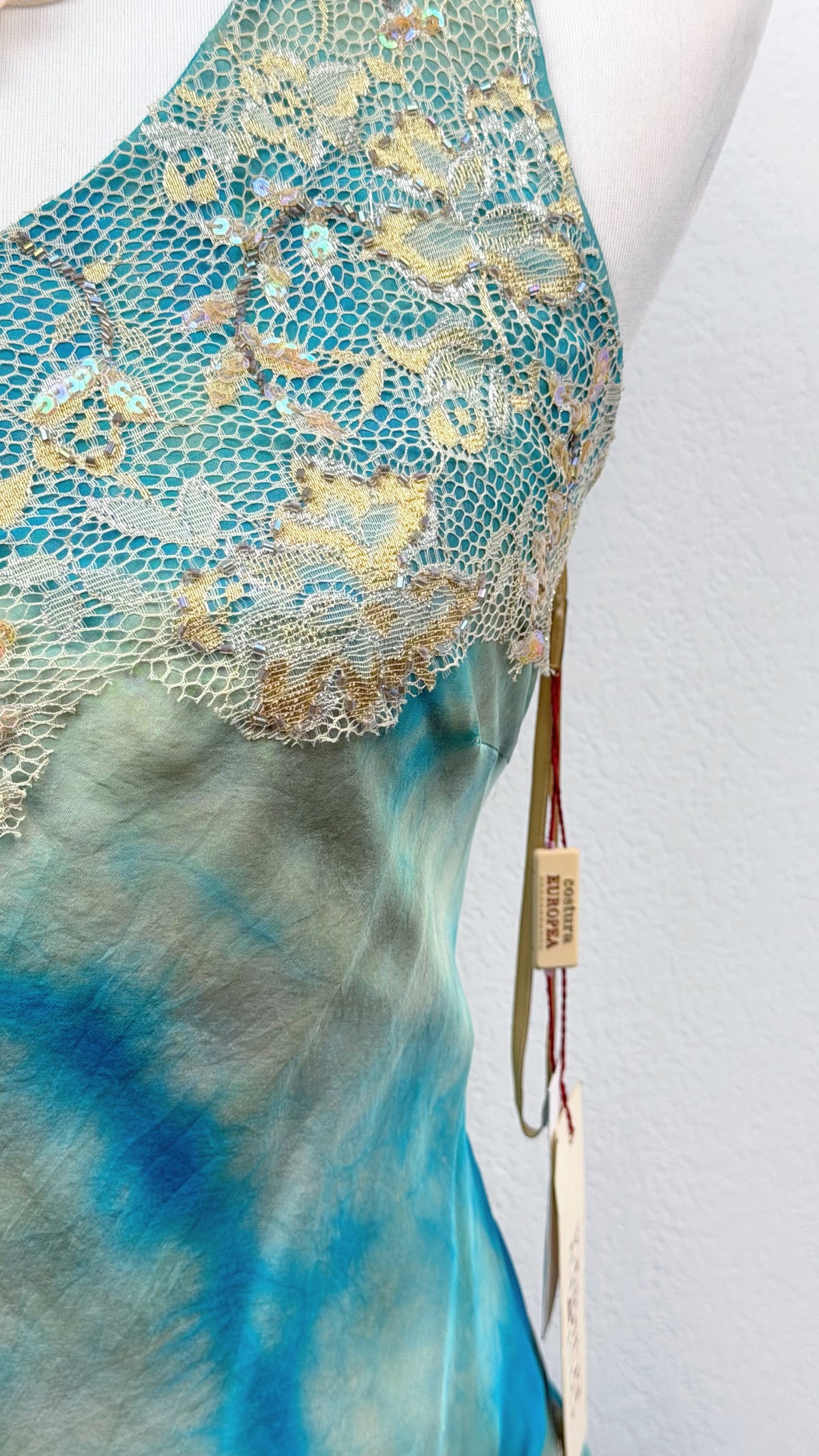The Atlantis Mermaid Silk Dress