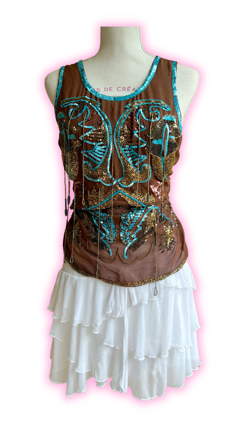 Orchid Bloom Top