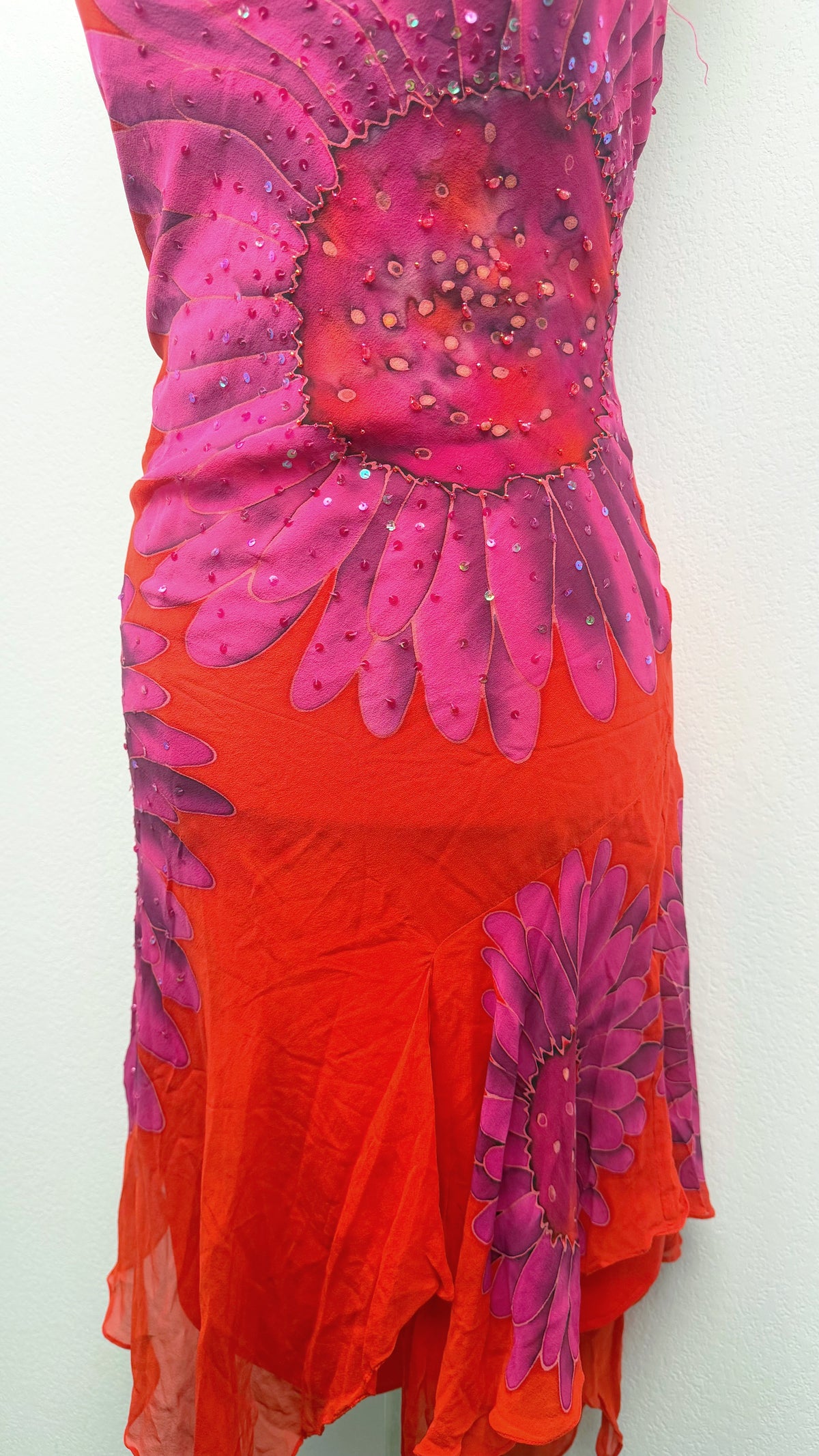 The Dahlia Flame Dress