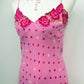 Derhy Pink Polka Rose