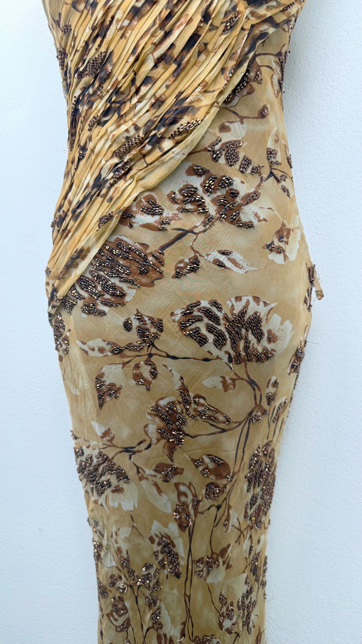 The Gilded Woodland Silk Dress
