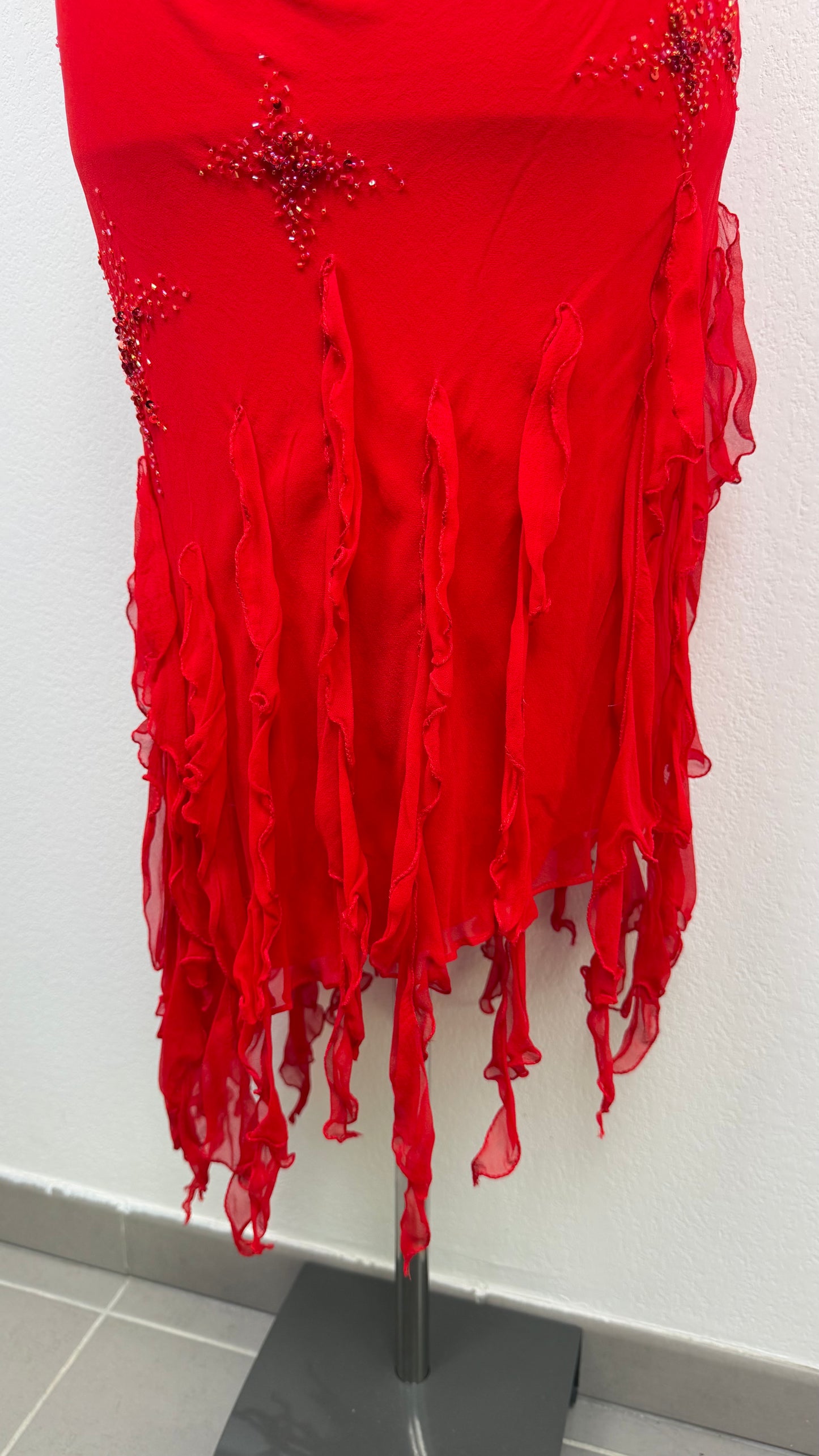 Carmen Rouge Couture Dress
