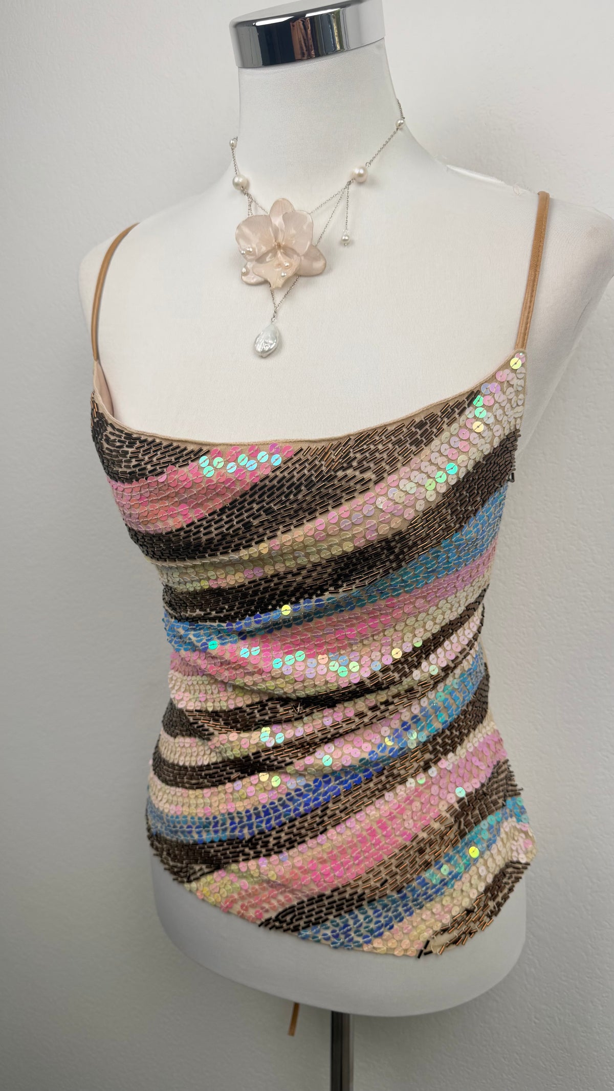 Rainbow Stardust Corset Top