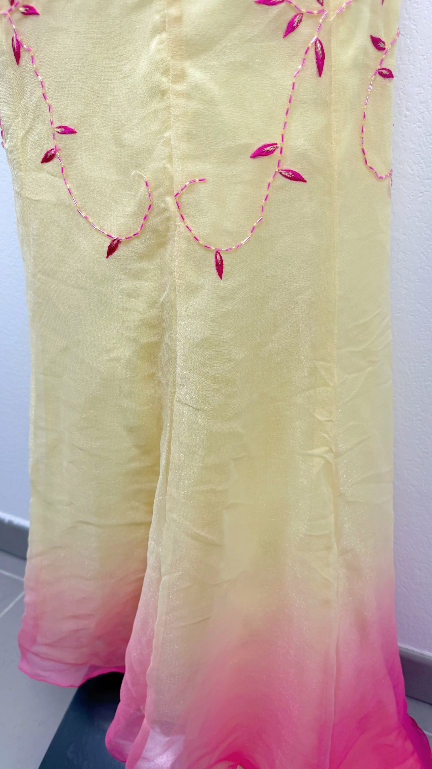 Sunset Ombré Fairy Maxi Skirt