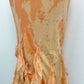 Peach Stardust Silk Gown