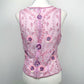 Aftershock Lilac Enchanted Garden Silk Top