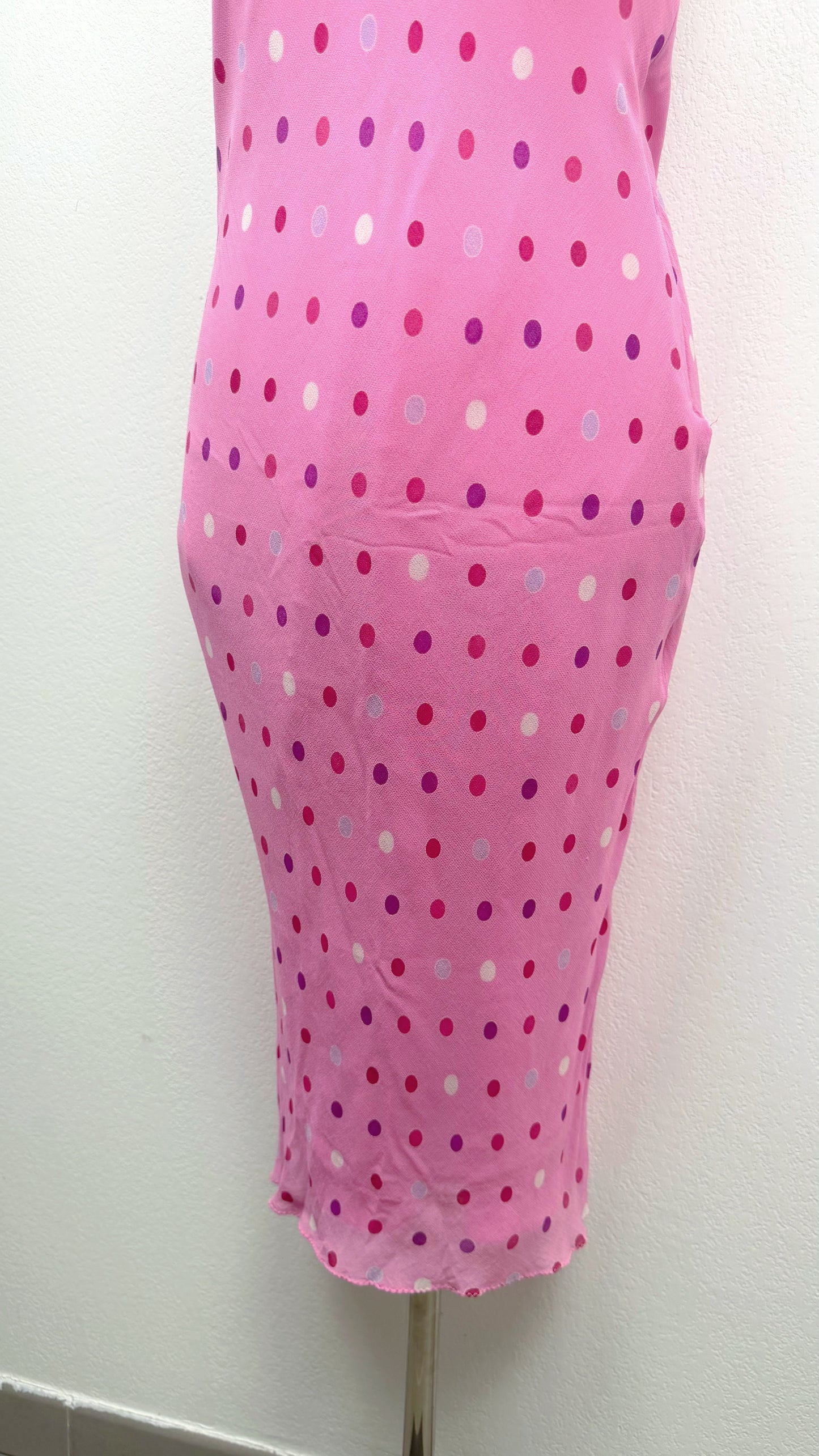Derhy Pink Polka Rose