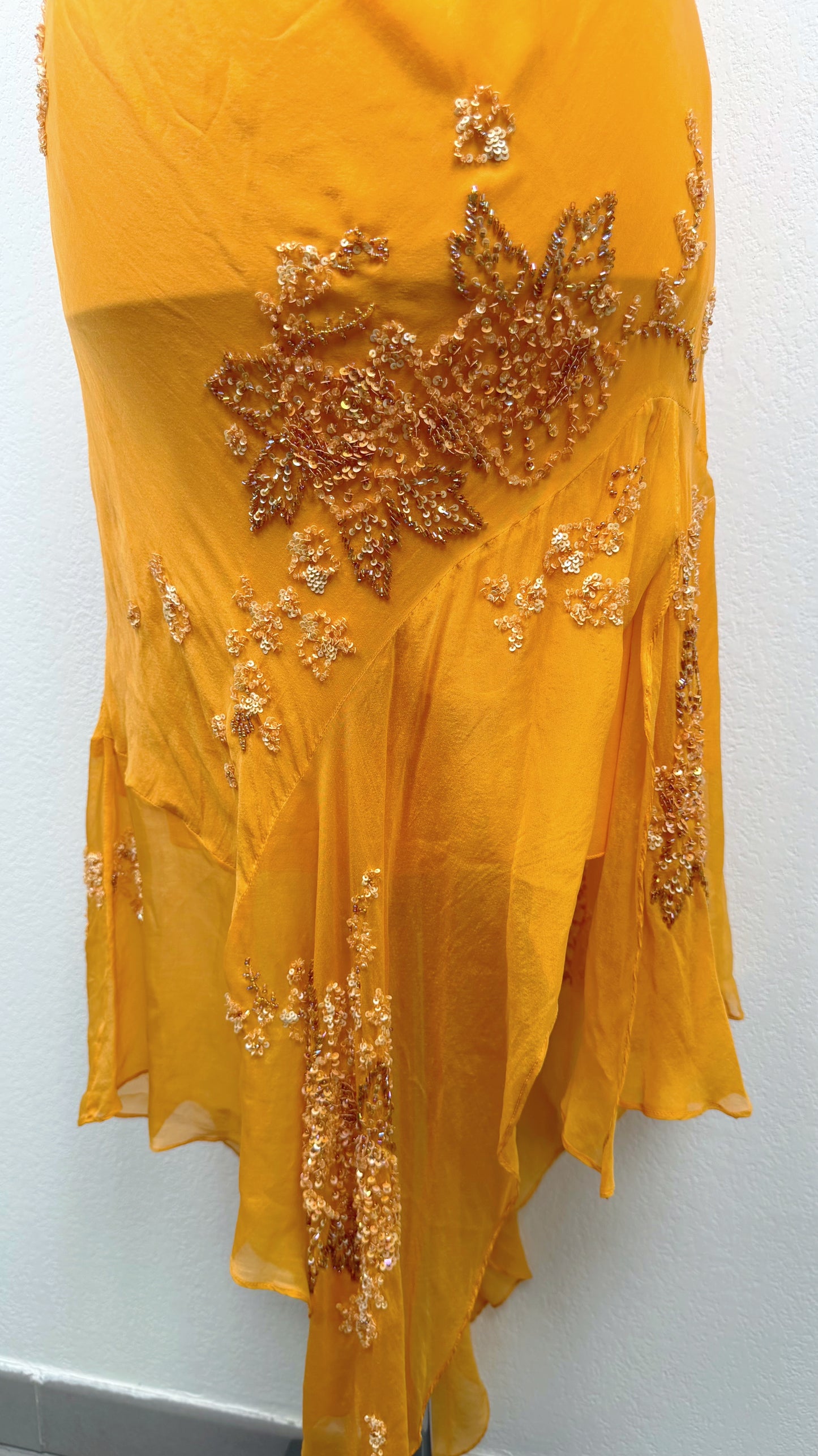 Golden Hour Silk Dress