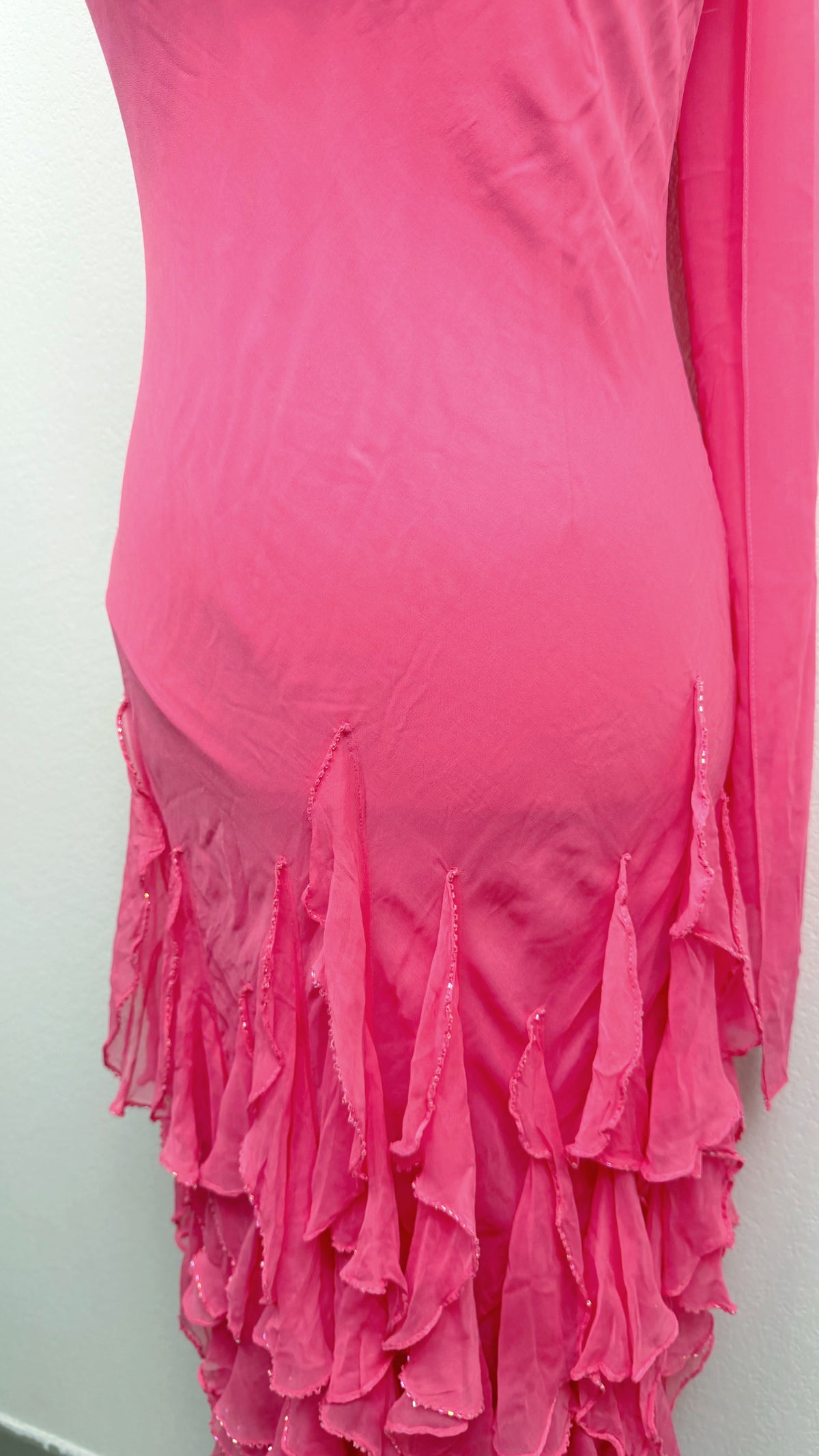 The Pink Petal Silk Dress