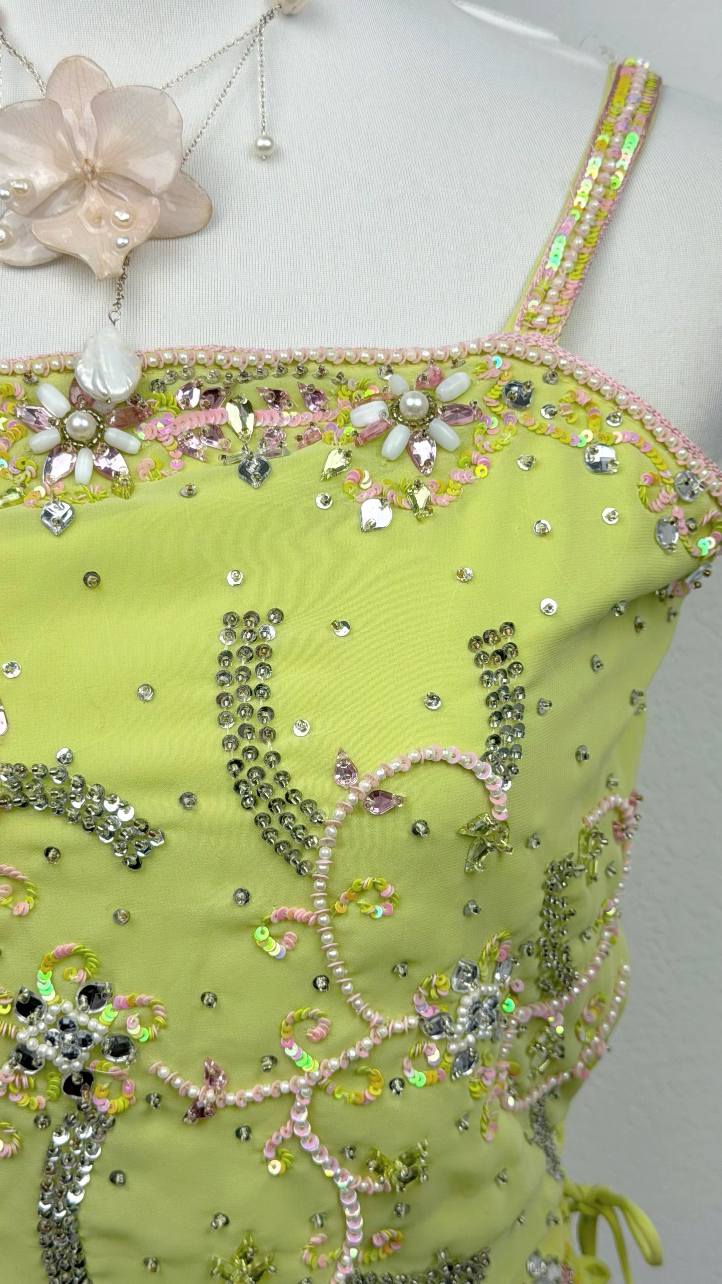 Enchanted Garden Beaded Fairy Corset