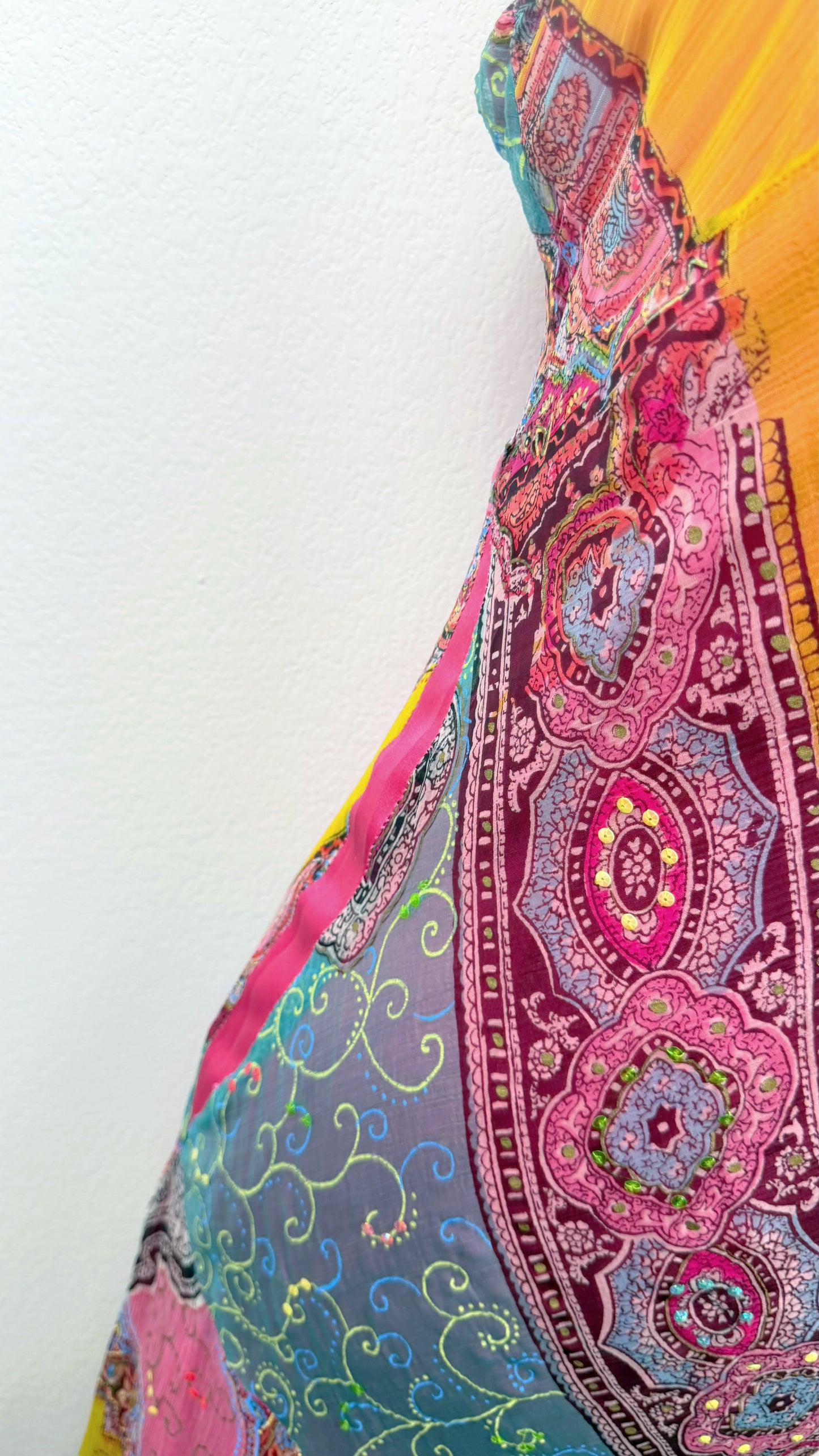 Derhy Kaleidoscope Paisley Dress