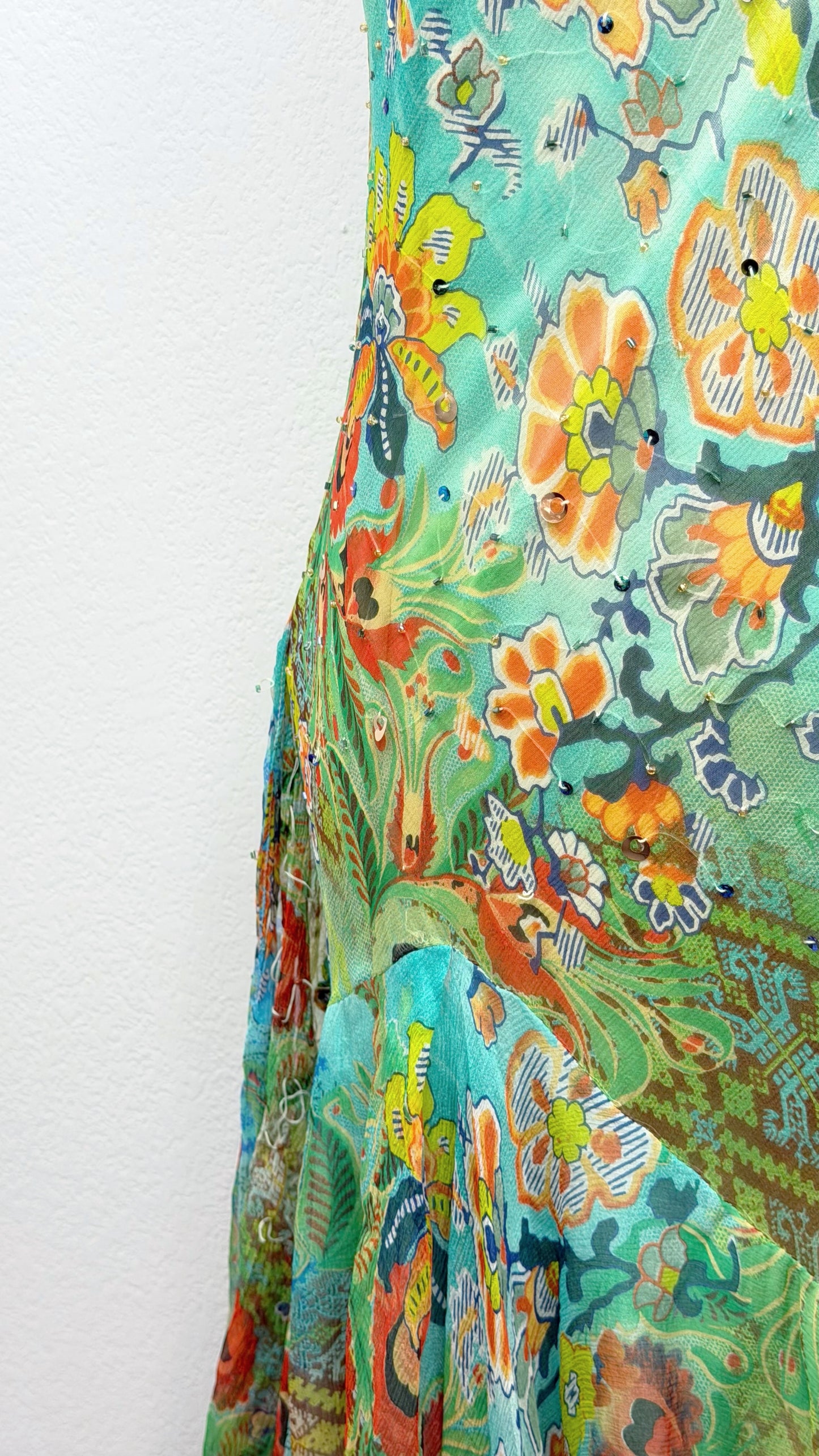 Ondine’s Secret Garden Silk Dress