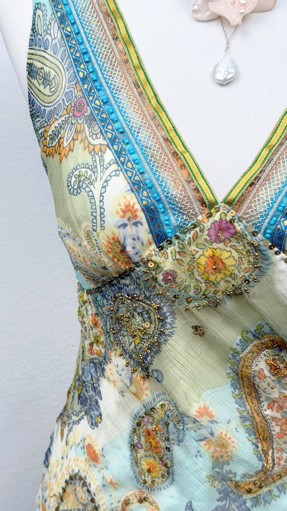 Derhy Azure Daydream Paisley